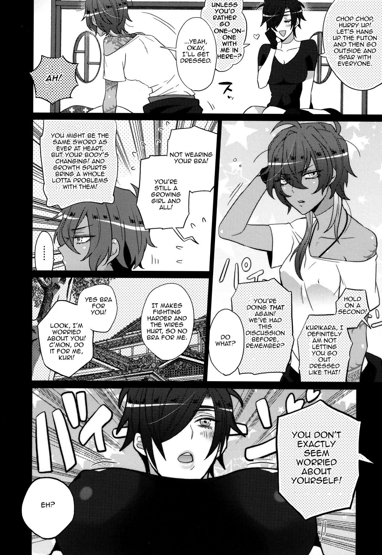 Rimming Girlfriend - Touken ranbu Extreme - Page 5