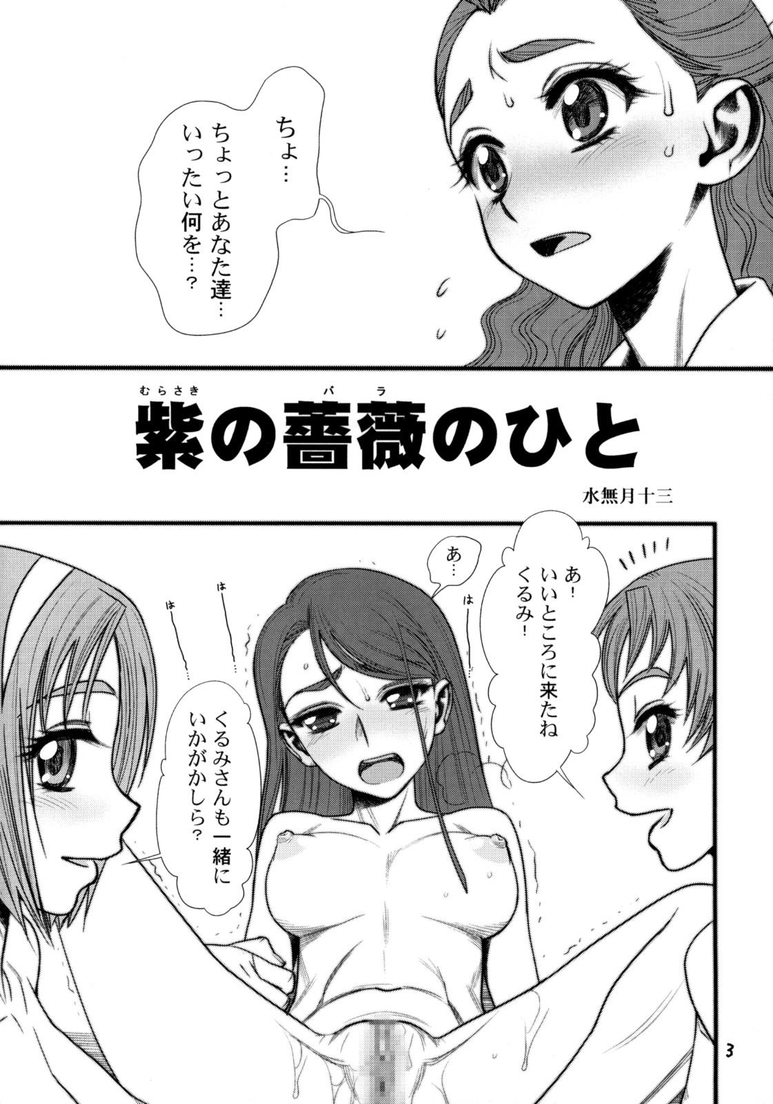 Gay Natural Glass no Karen - Yes precure 5 Office Sex - Page 2