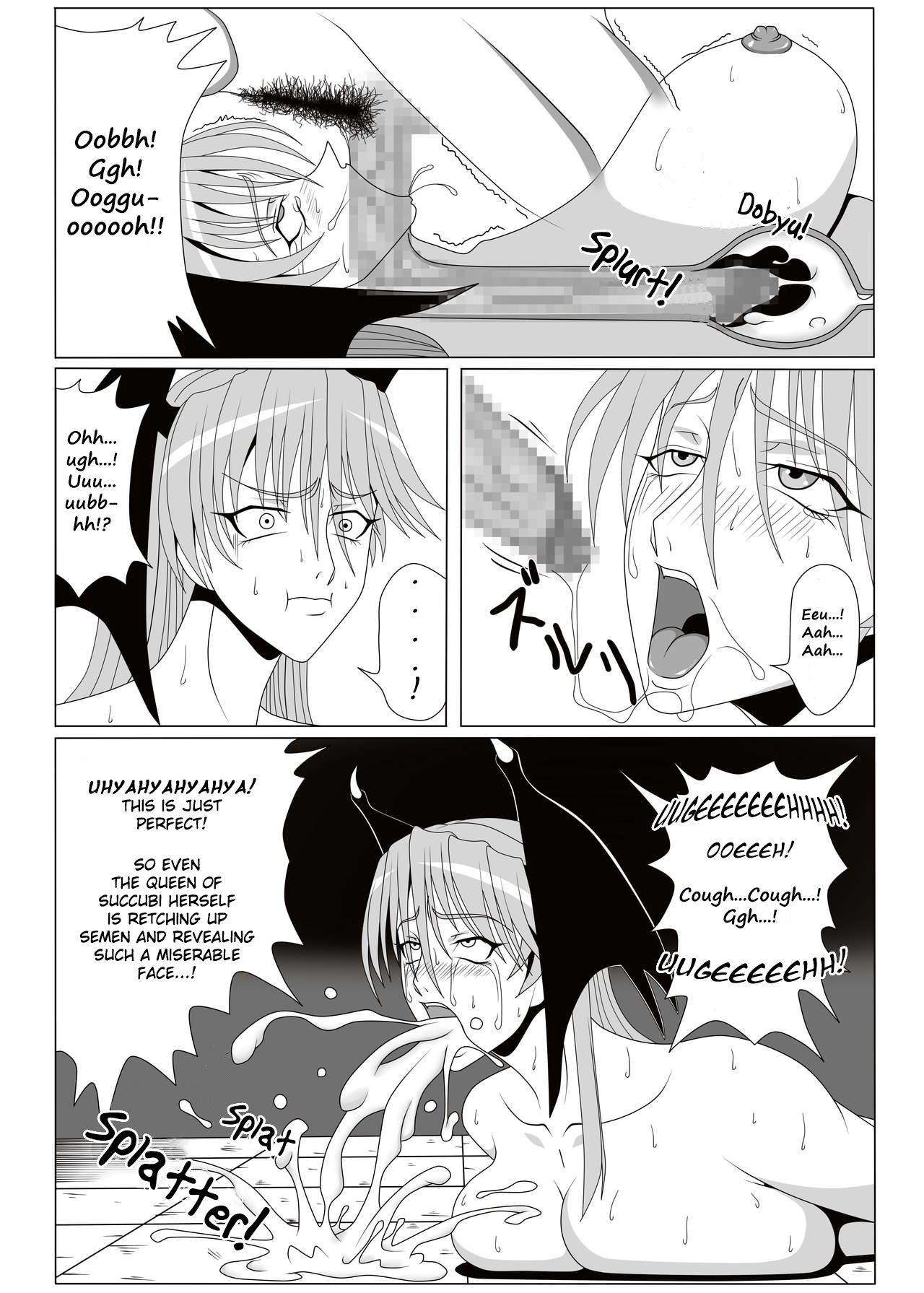 Couch Inma NO Ranbu | Lewd Devil's Revelry - Darkstalkers Penis Sucking - Page 10
