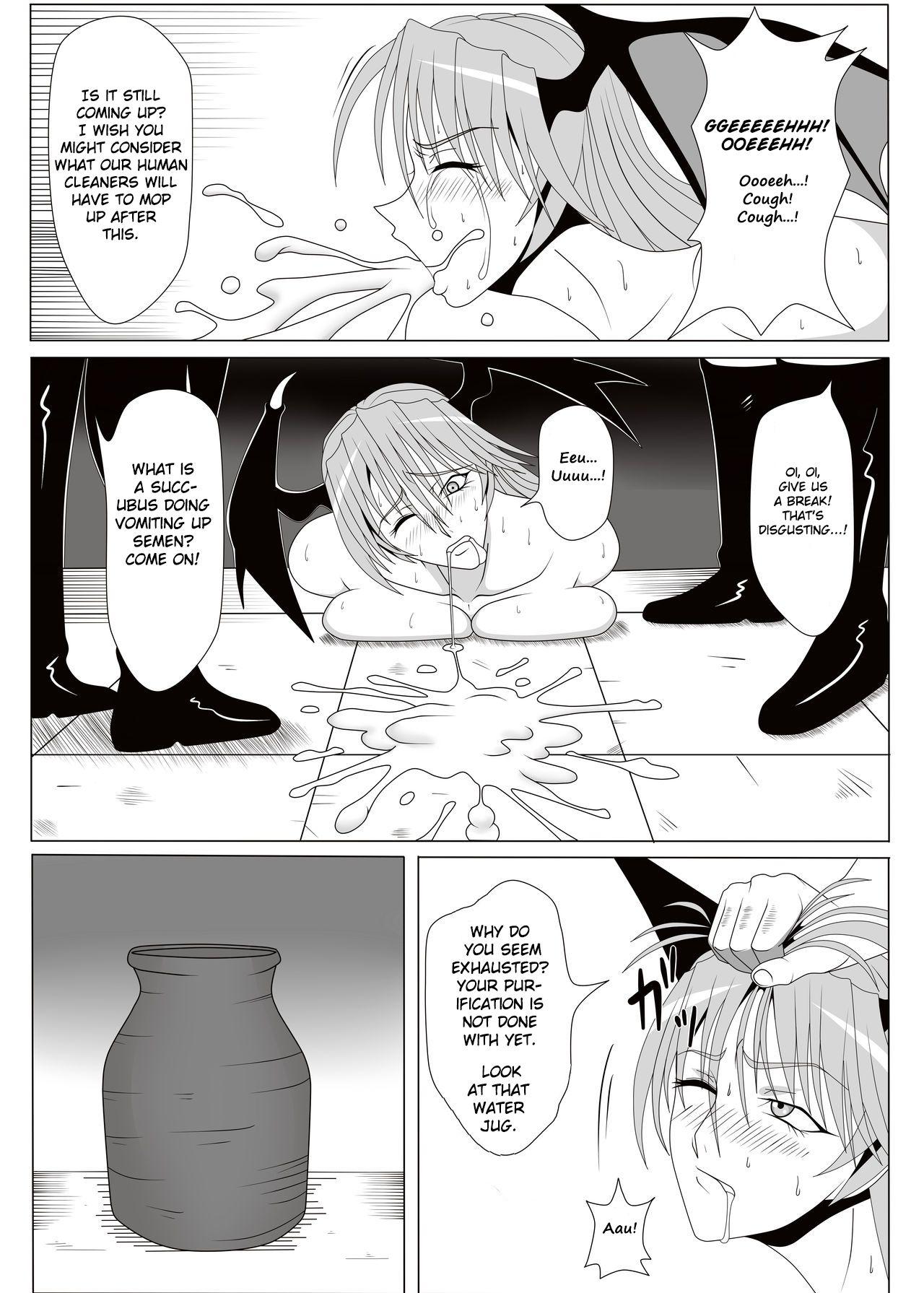 Porno 18 Inma NO Ranbu | Lewd Devil's Revelry - Darkstalkers Tiny - Page 11