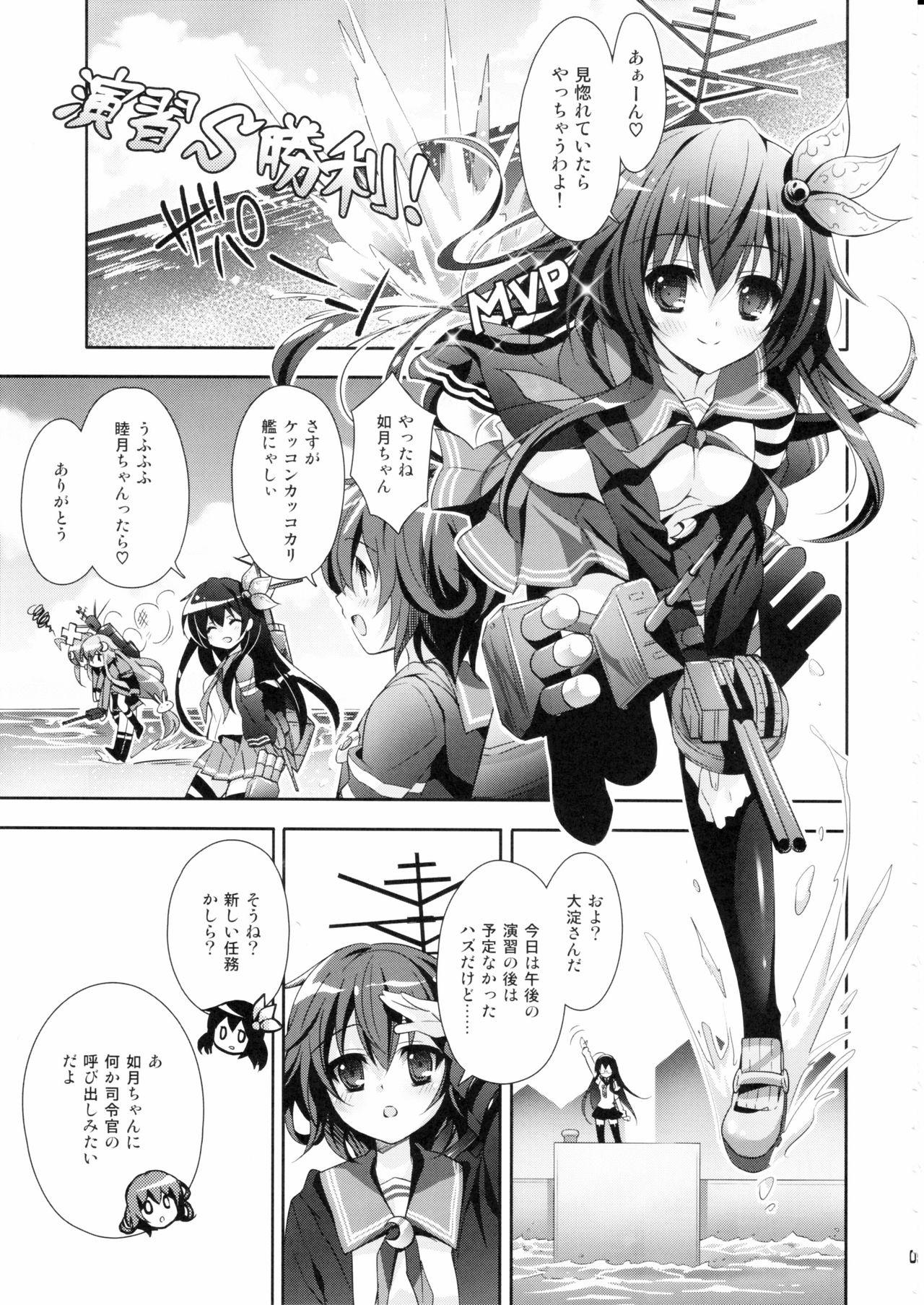 Athletic Sekai de Ichiban Issho ni Isasete - Kantai collection Rimjob - Page 4