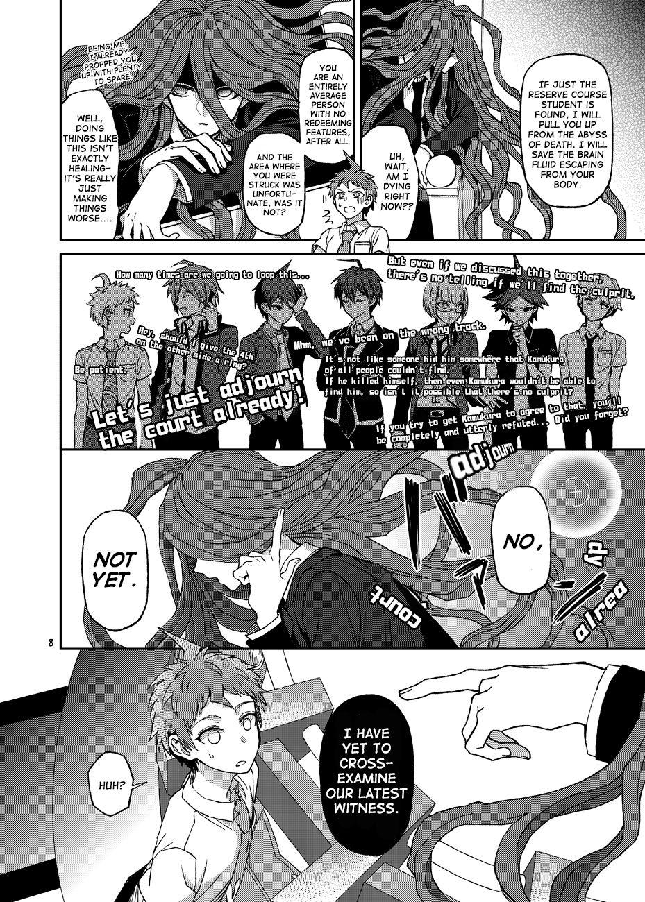 Black Hajime Hinata's Intracranial Trial - Danganronpa Foot Job - Page 7