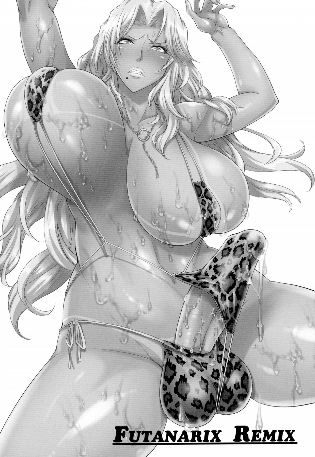 Shemale FUTANARIX REMIX - Touhou project King of fighters One piece Bleach Saki Gundam build fighters Prison school Tight Pussy - Page 2