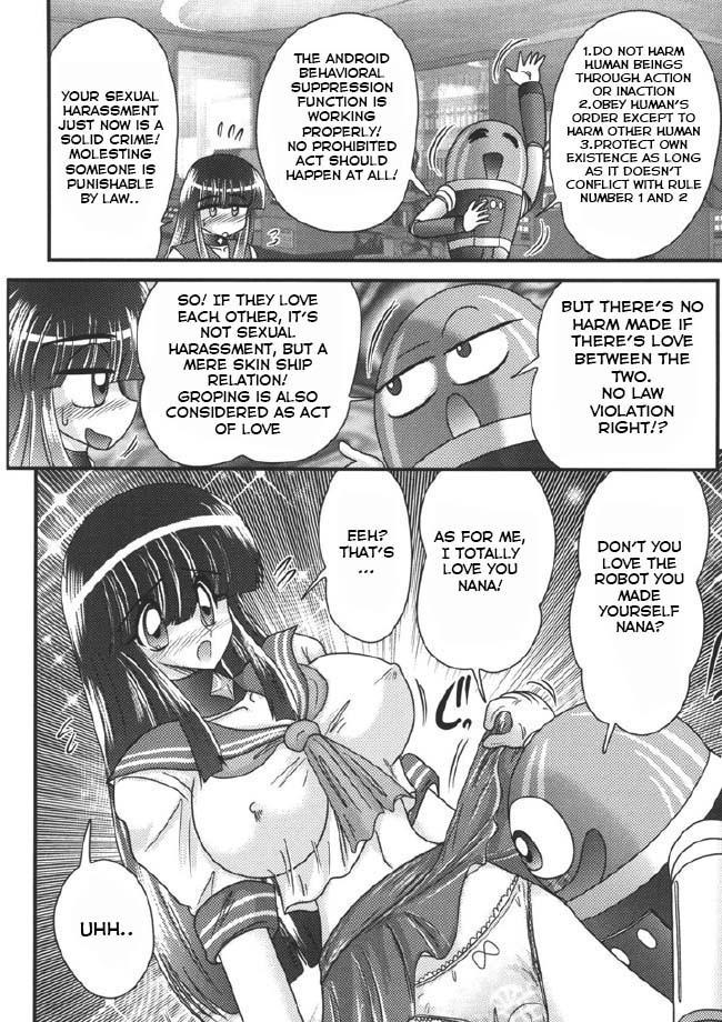 Amateur Porn Sailor uniform girl and the perverted robot chapter 1 Boy - Page 9