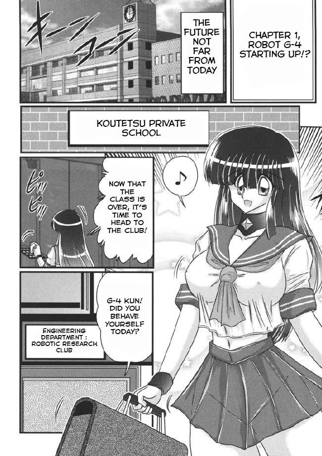 Panty Sailor uniform girl and the perverted robot chapter 1 Black Hair - Picture 1