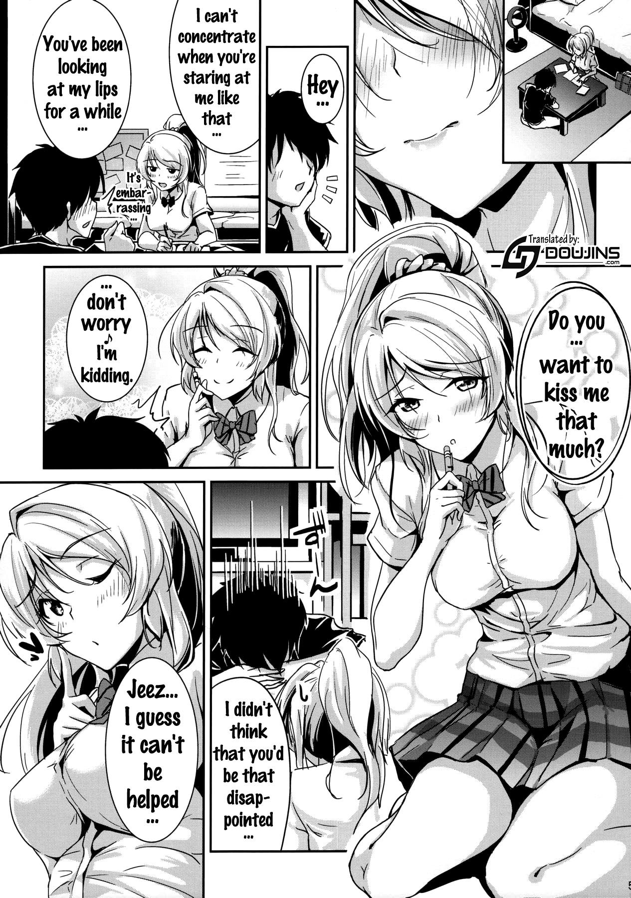 Phat kiss me ellie - Love live Hot Wife - Page 4