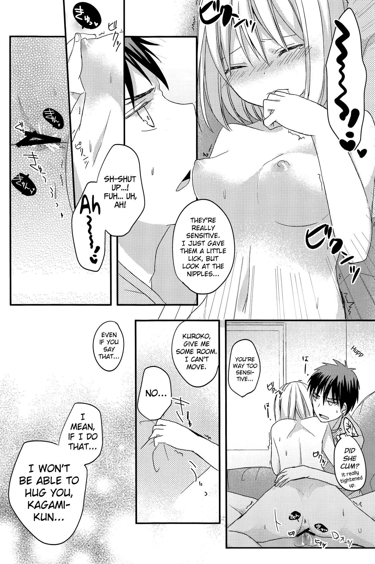 Amazing Kimi ni Shooting Star | A Shooting Star for You - Kuroko no basuke Tight Pussy Fucked - Page 11