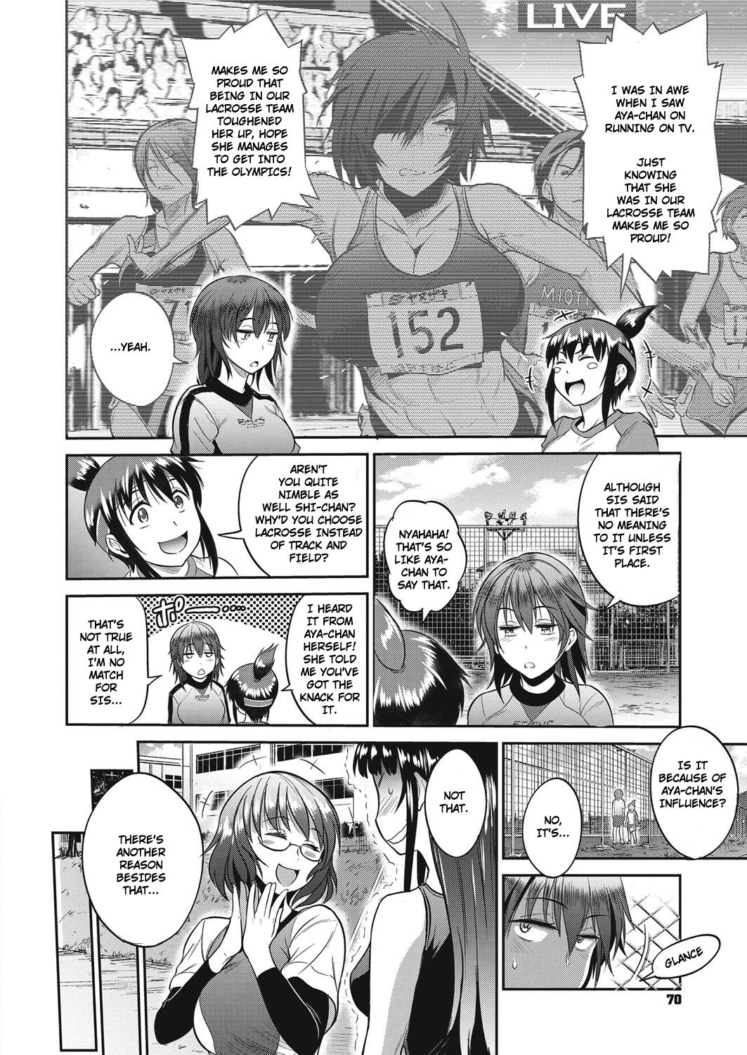 Sex Tape [DISTANCE] Joshi Lacu! - Girls Lacrosse Club ~2 Years Later~ Ch. 3 (COMIC ExE 04) [English] [TripleSevenScans] [Digital] Oiled - Page 12