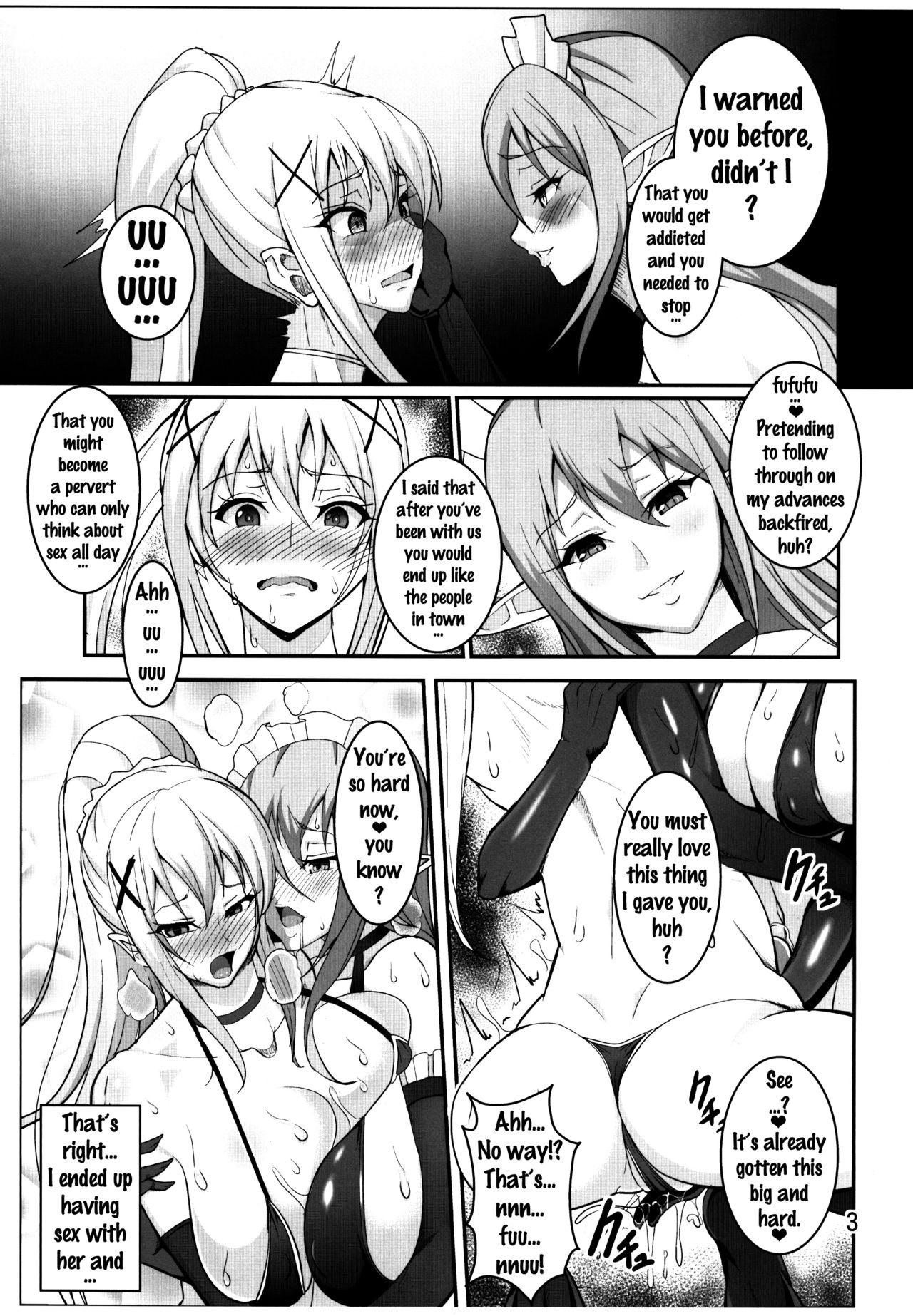 Fucked Hard Kono Subarashii Inmu ni Syukufuku o! - Kono subarashii sekai ni syukufuku o Hardfuck - Page 4