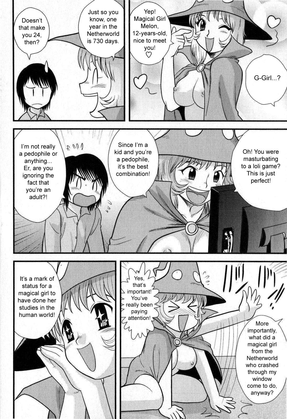 Horny Sluts Mahou Shoujo Melon | Magical Girl Melon Love - Page 4