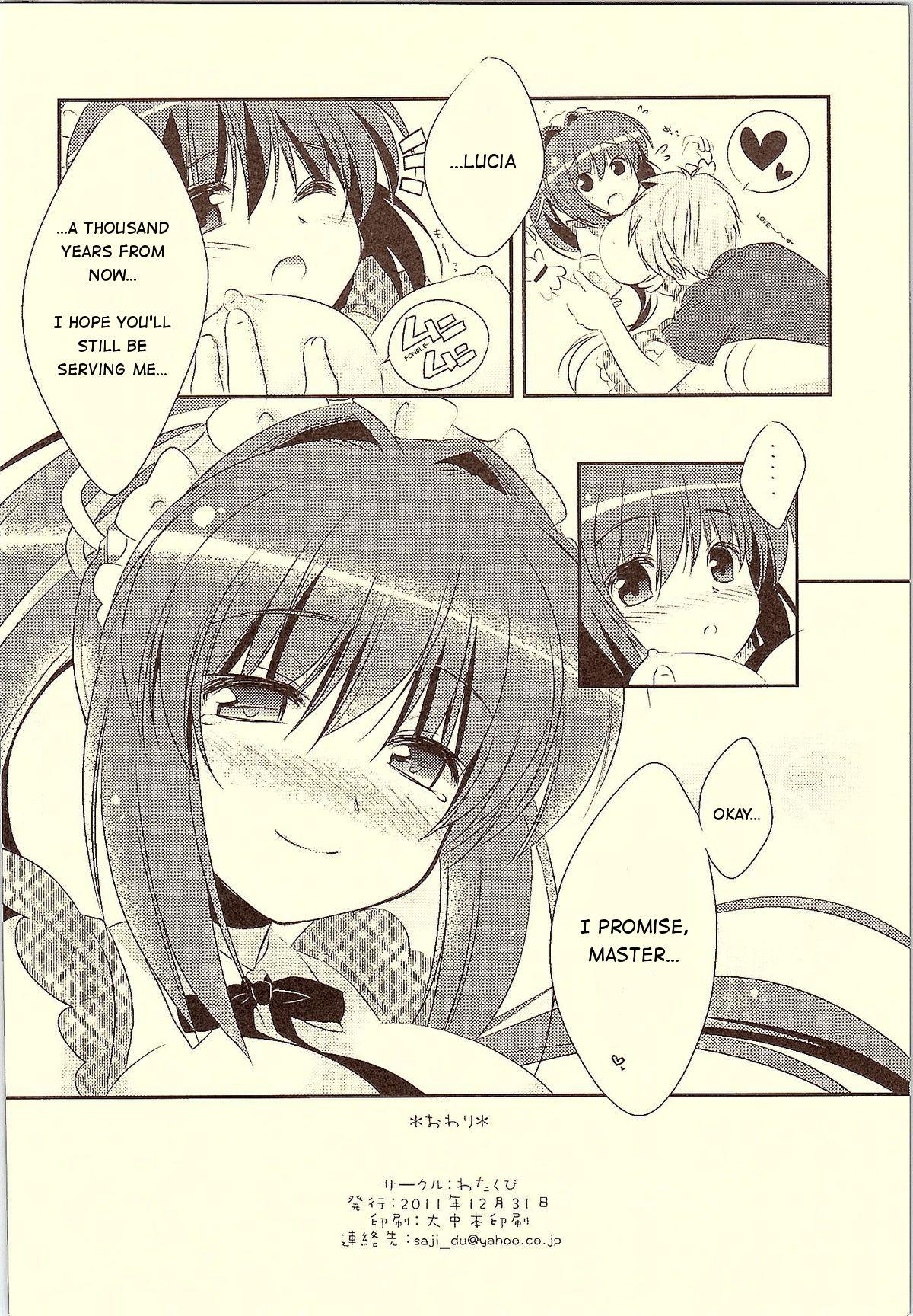 Titfuck (C81) [Watakubi (Sasai Saji)] 18-kaime no Birthday to 19-kome no Yakusoku | The 18th birthday and 19th promise (Rewrite) [English] [Waifuman71] - Rewrite Exotic - Page 26