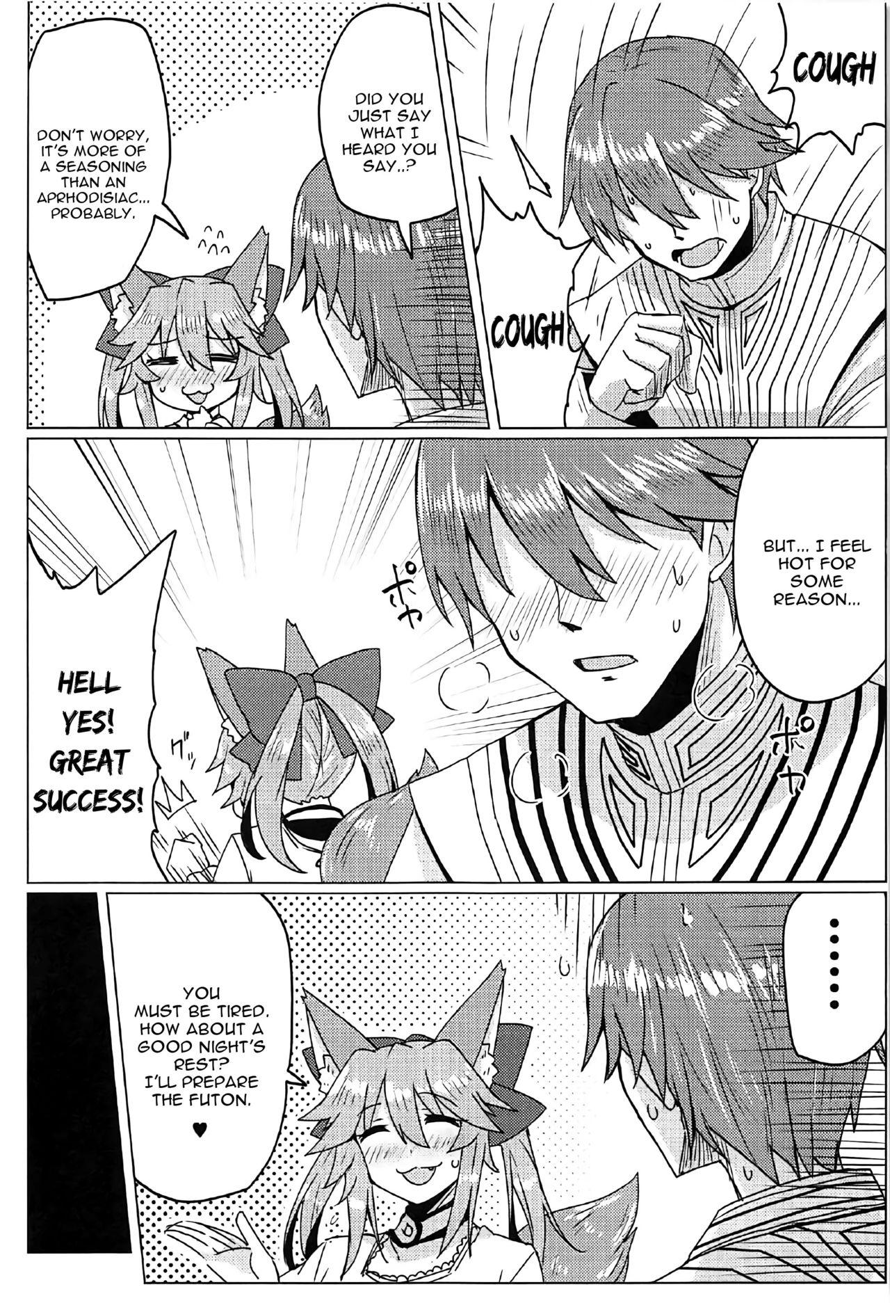 Bubblebutt Tamamo to Love Love My Room! - Fate extra Indonesian - Page 6