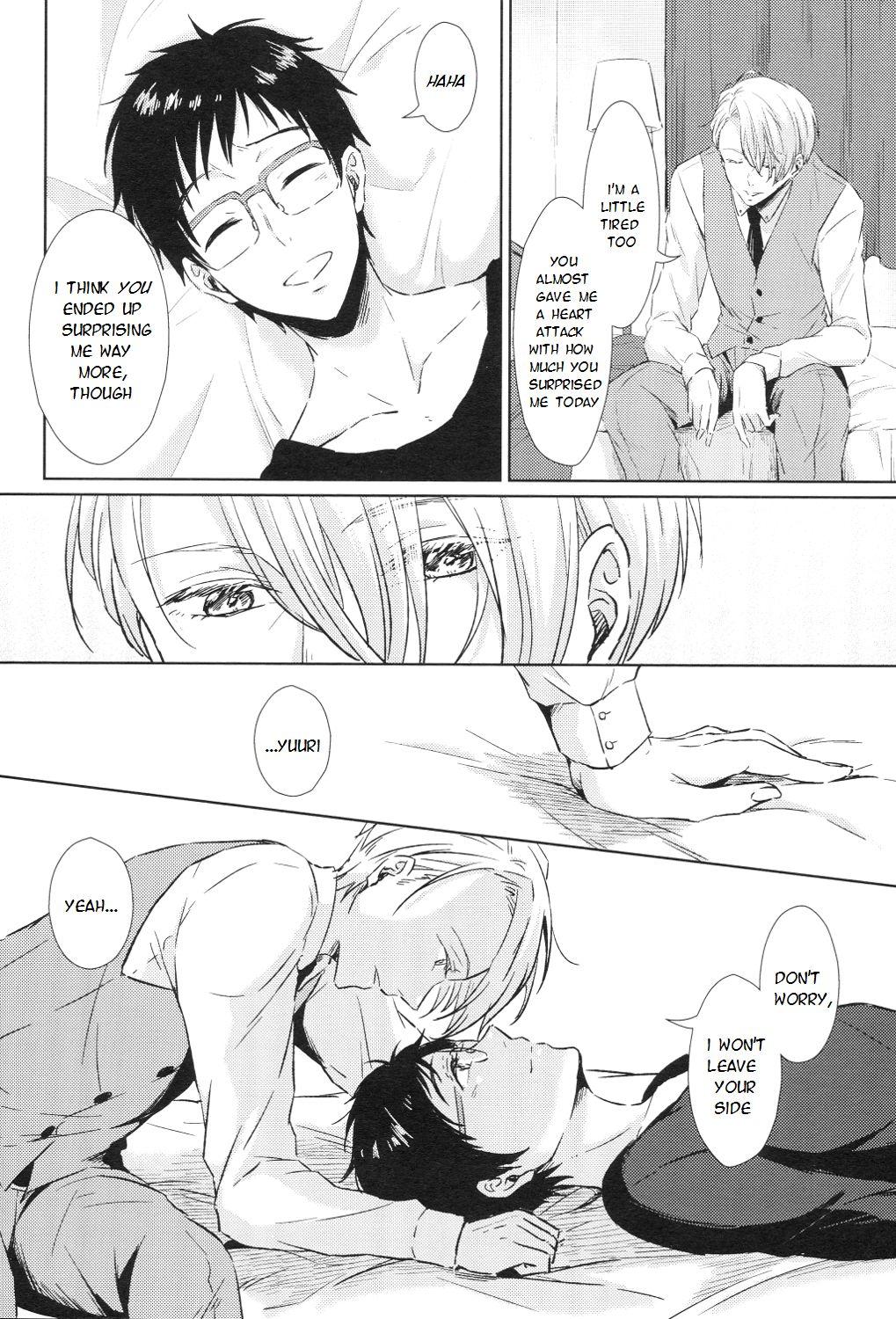 Chubby Ai o Tabanete Tsutaetai | I want to convey my love for you - Yuri on ice Strapon - Page 4