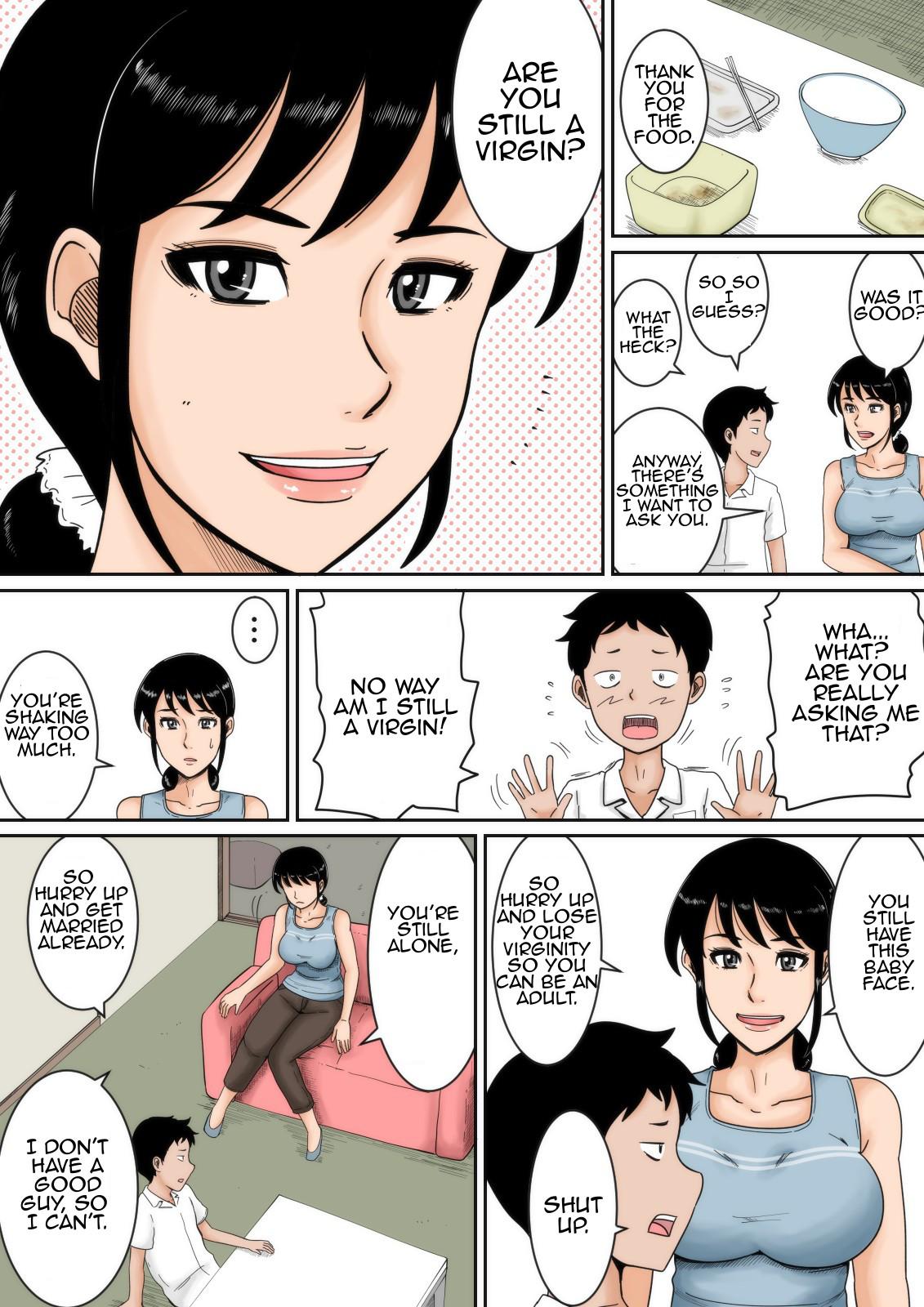 Gaybukkake Boku to Oba | Aunt and Me Blackdick - Page 3