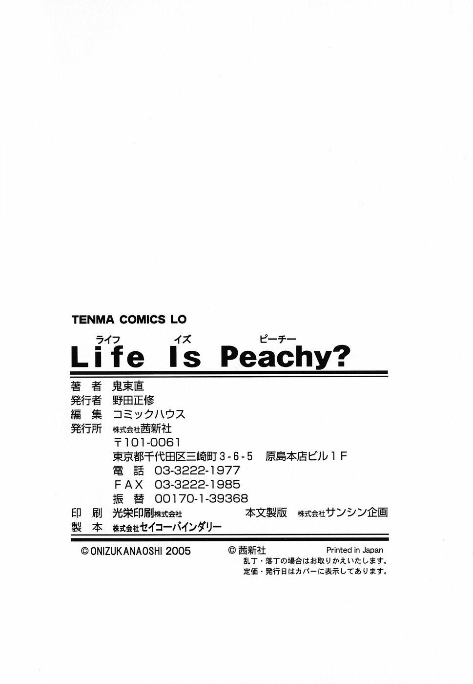 Life Is Peachy? 186