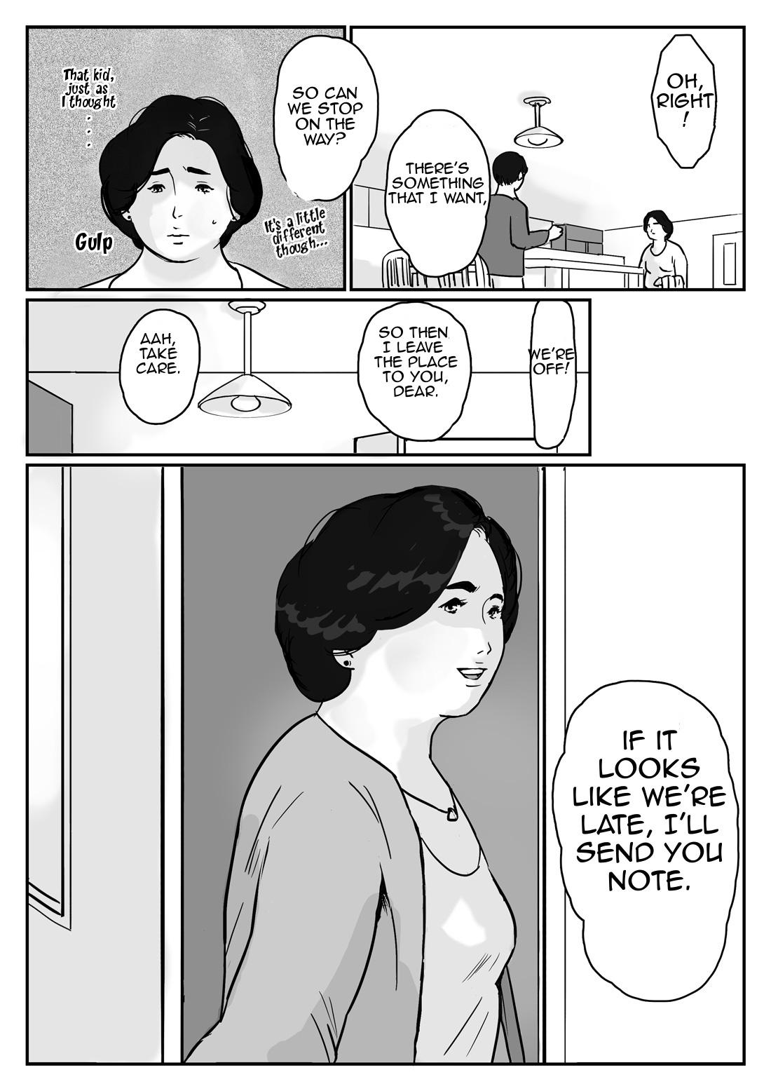 First [Oidean] Inga na Kankei -Haha Kazumi- | Fated Relation Mother Kazumi 1 [English] [Amoskandy] Gay Shaved - Page 5