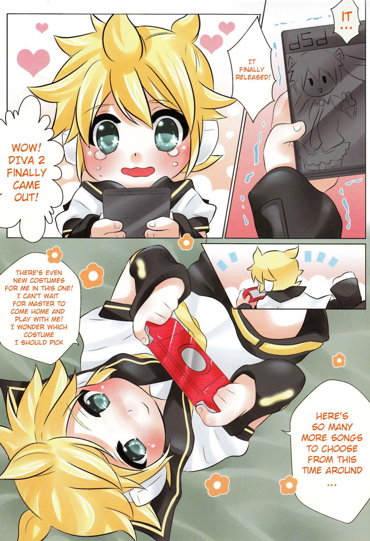 Tall Project Len-kyun 2 - Vocaloid Hairy Sexy - Page 3