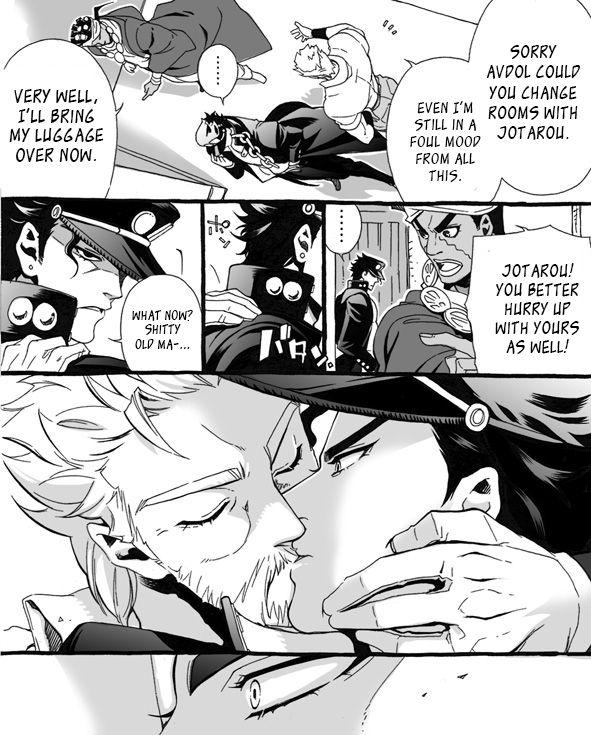 Gay Masturbation Mago Haji Jii wo Aishisugiteru | Grandson loves his Grandfather too much - Jojos bizarre adventure X - Page 13