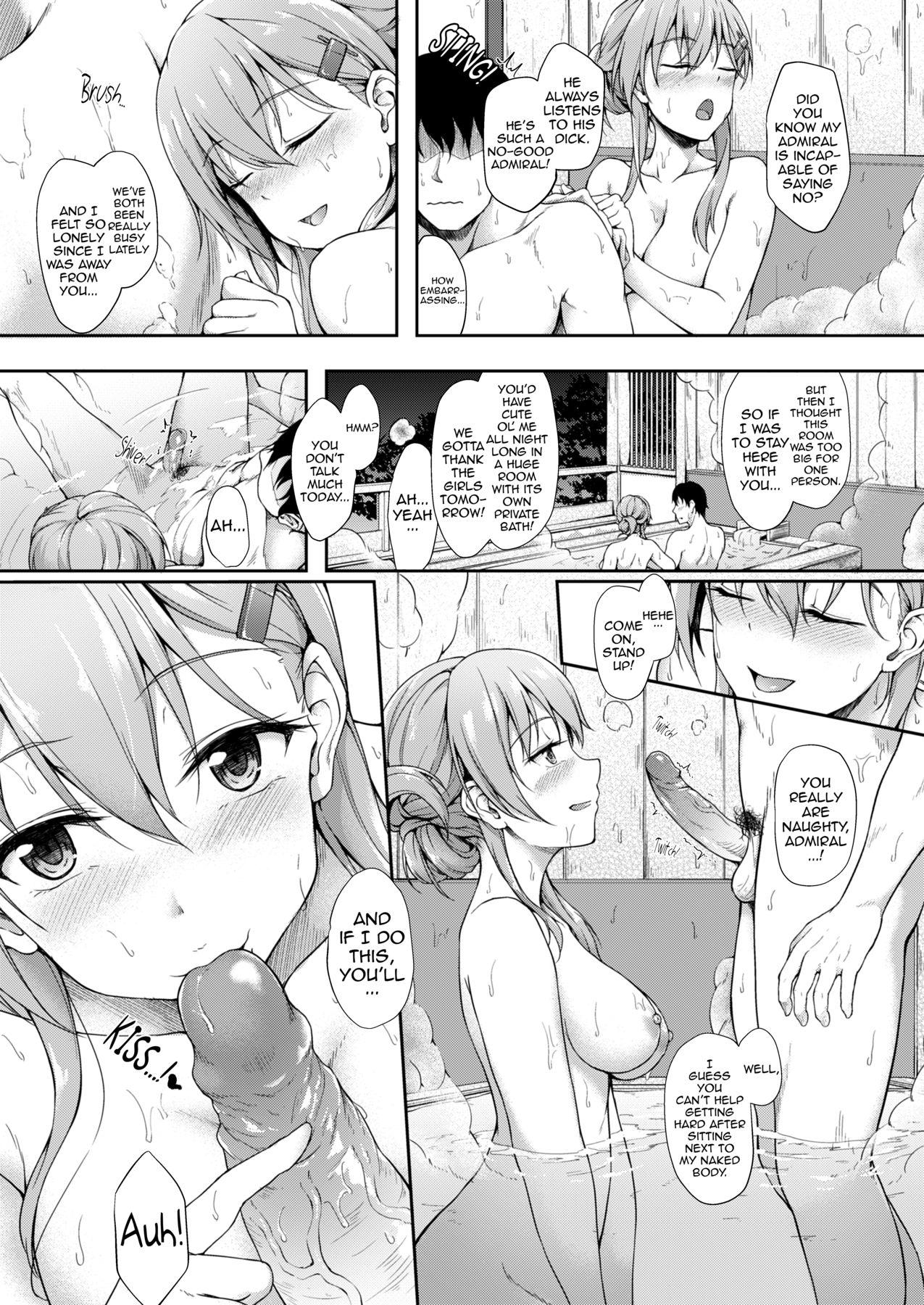 Jerking Off Suzunone o Kiite | Can You Hear the Sound of the Bell? - Kantai collection Teenage Porn - Page 9