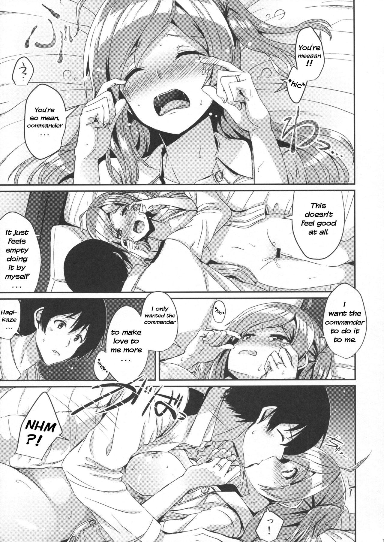 Chastity Hagikaze to Asa no Himegoto | Hagikaze's Morning Secret - Kantai collection Que - Page 10