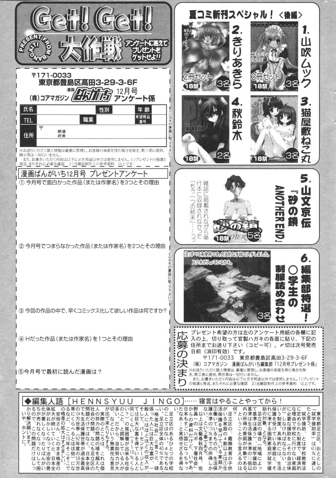Manga Bangaichi 2006-12 Vol. 201 262