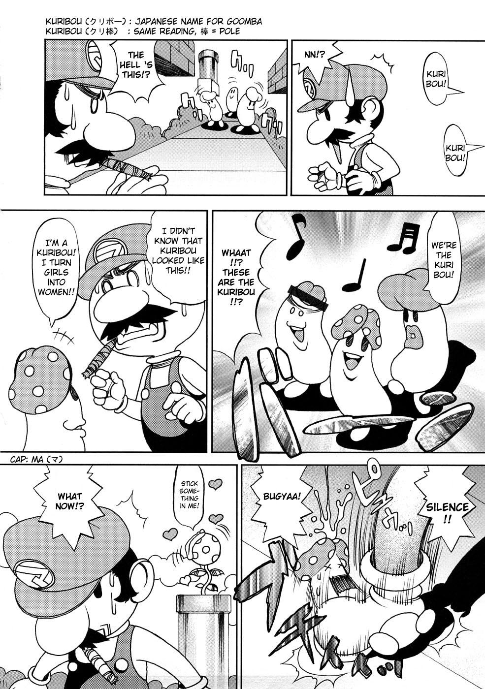 Pink Super Marao Brothers - Super mario brothers Spanking - Page 2
