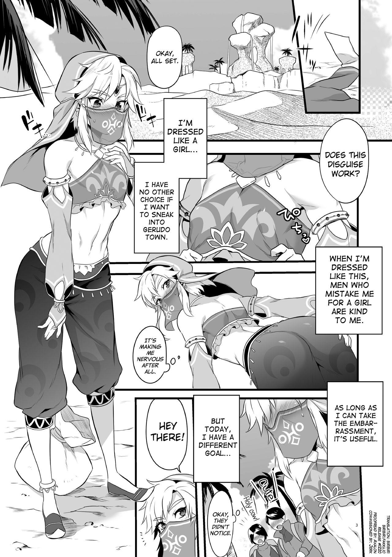 Squirt Yuusha ga Onnanoko ni Sarechau Hon - The legend of zelda Housewife - Page 4