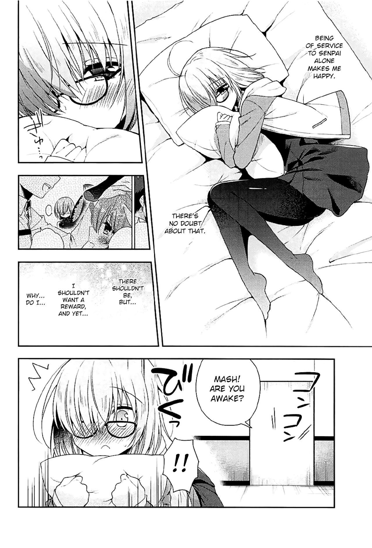 Balls Watashi, Senpai ni Koi Shichatta Mitai desu | I Seem to Have Fallen for Senpai - Fate grand order Hot Women Having Sex - Page 6