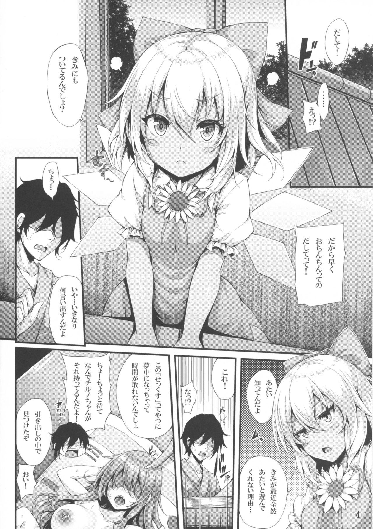 Fellatio Yousei Asobi - Touhou project Ninfeta - Page 3