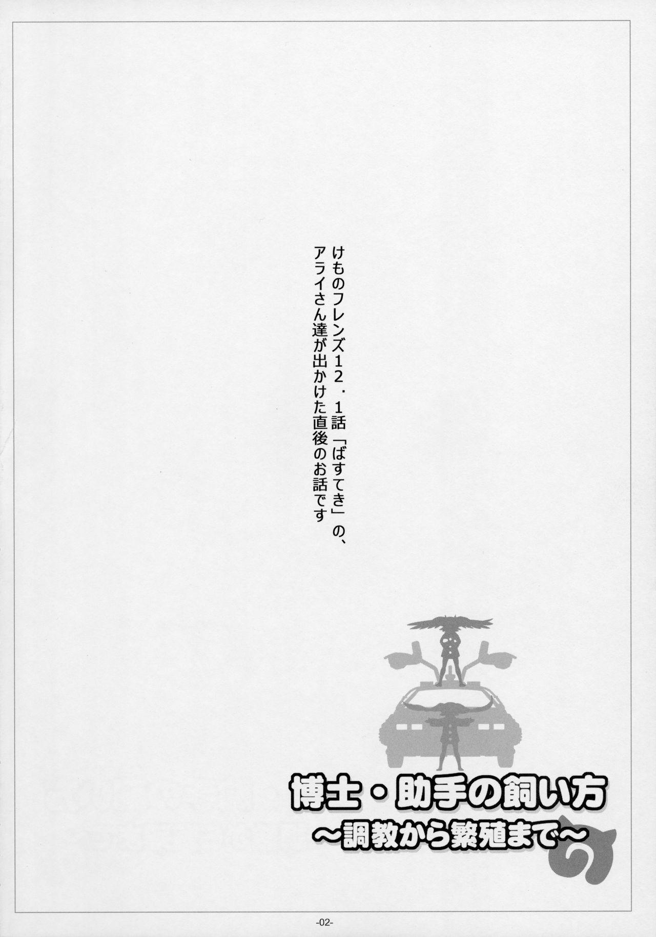 Bunda Hakase Joshu no Kaikata - Kemono friends Back to the future Banging - Page 4