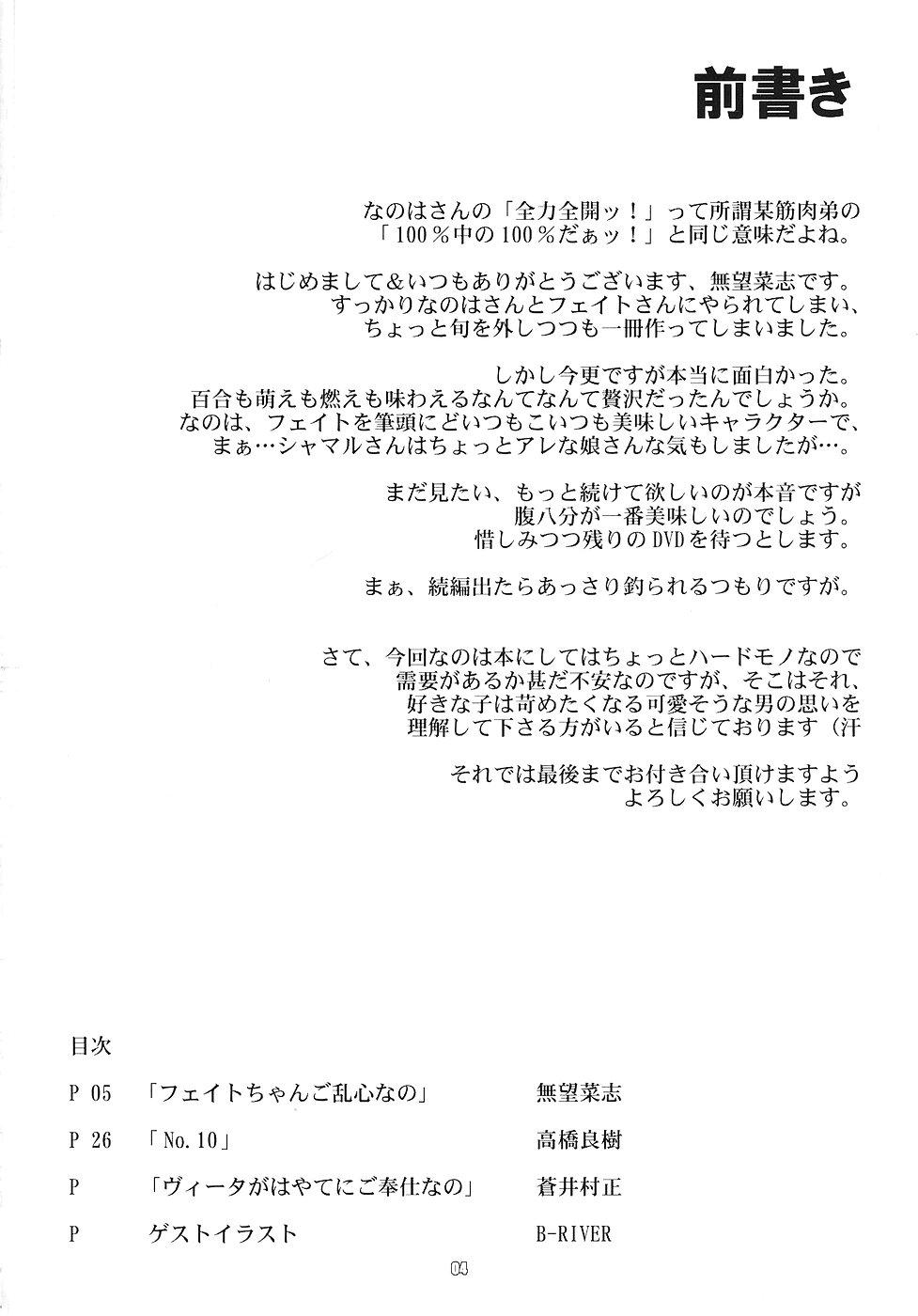 Play RE 02 - Mahou shoujo lyrical nanoha Ass Worship - Page 3