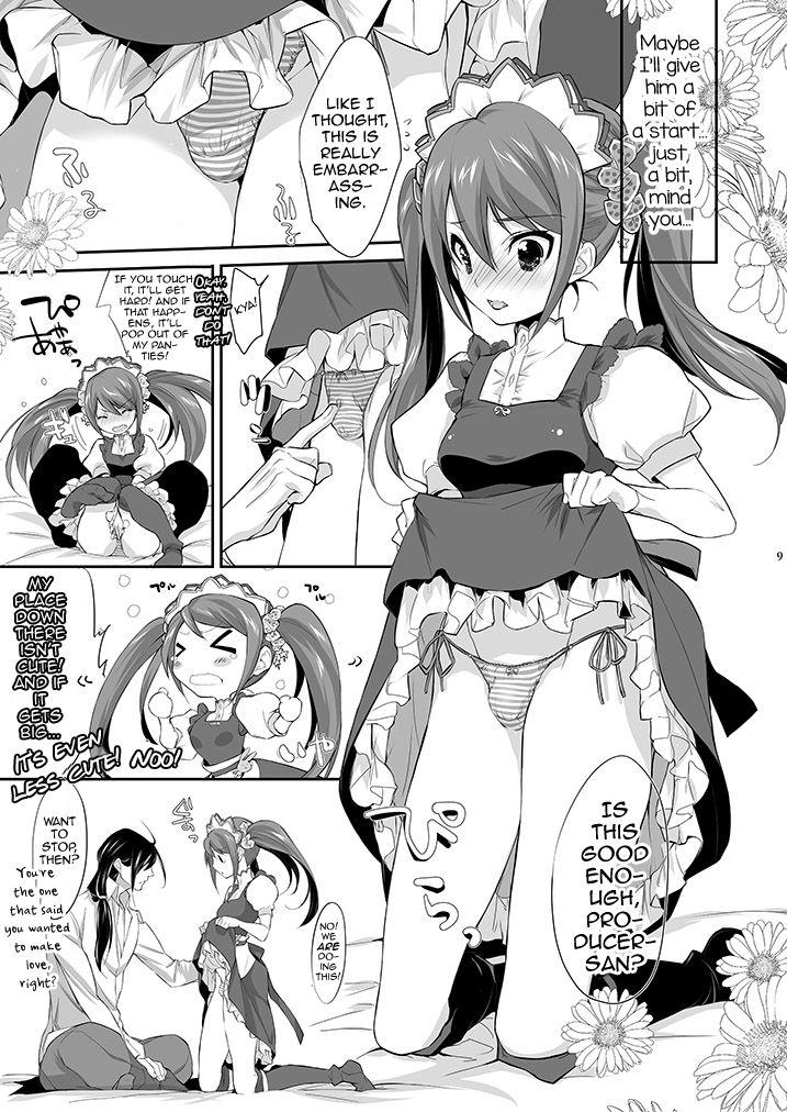 Lesbians P×Saki - The idolmaster Bunduda - Page 8