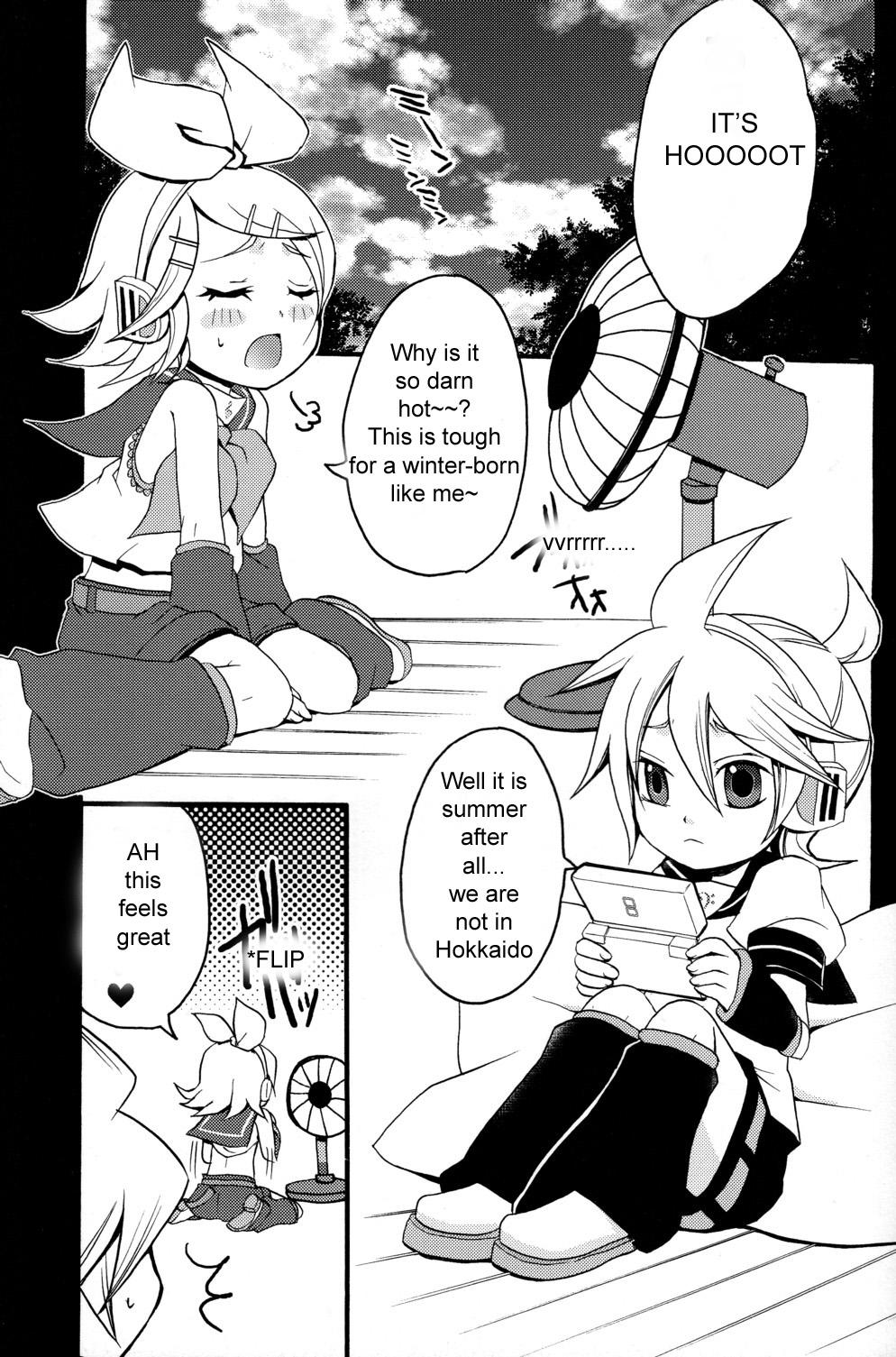 Young Petite Porn Tsui Teru Kagamine-san - Vocaloid Fat Pussy - Page 4