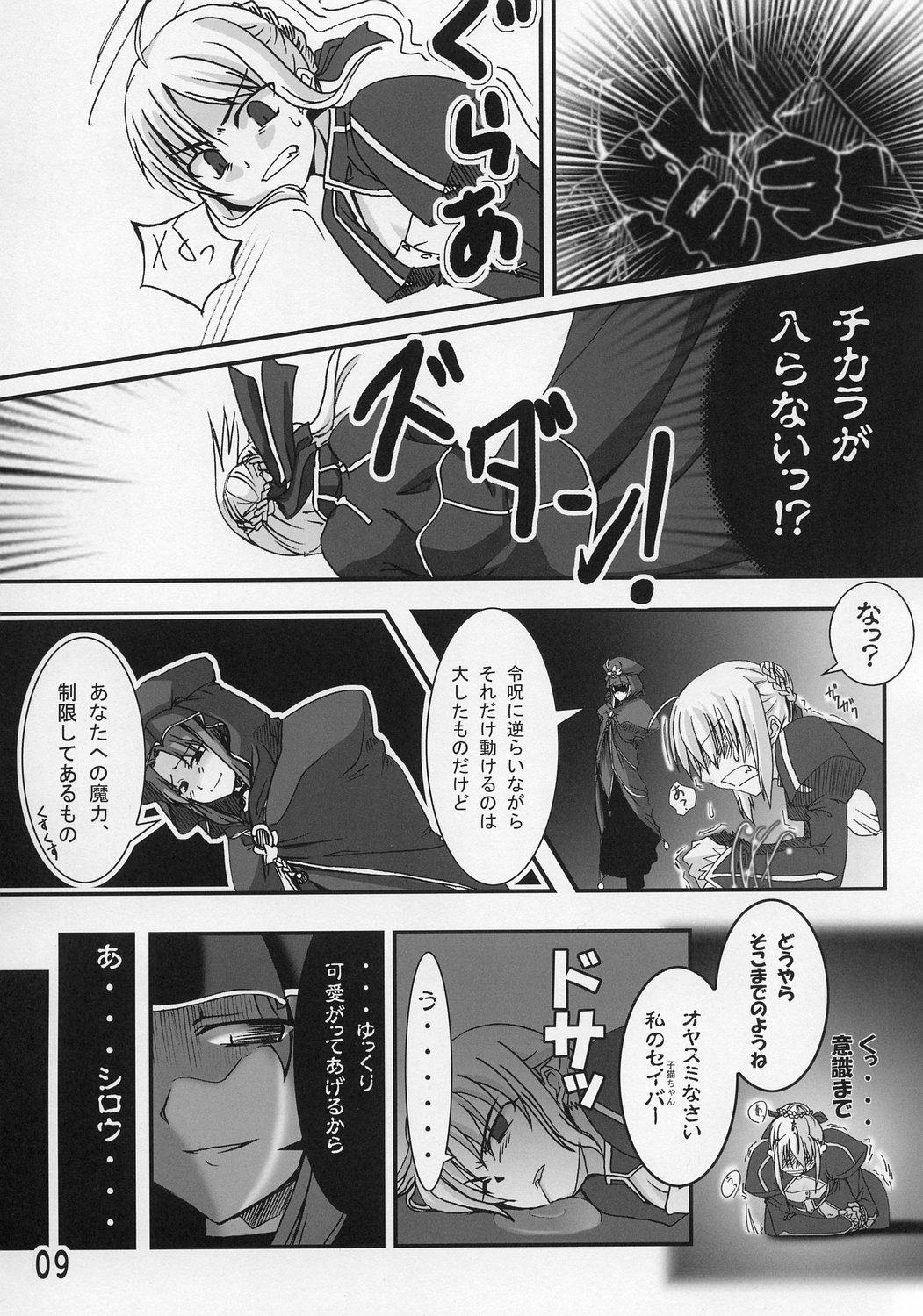 Cum On Ass Ousama no Kakushigoto. - Fate stay night De Quatro - Page 8