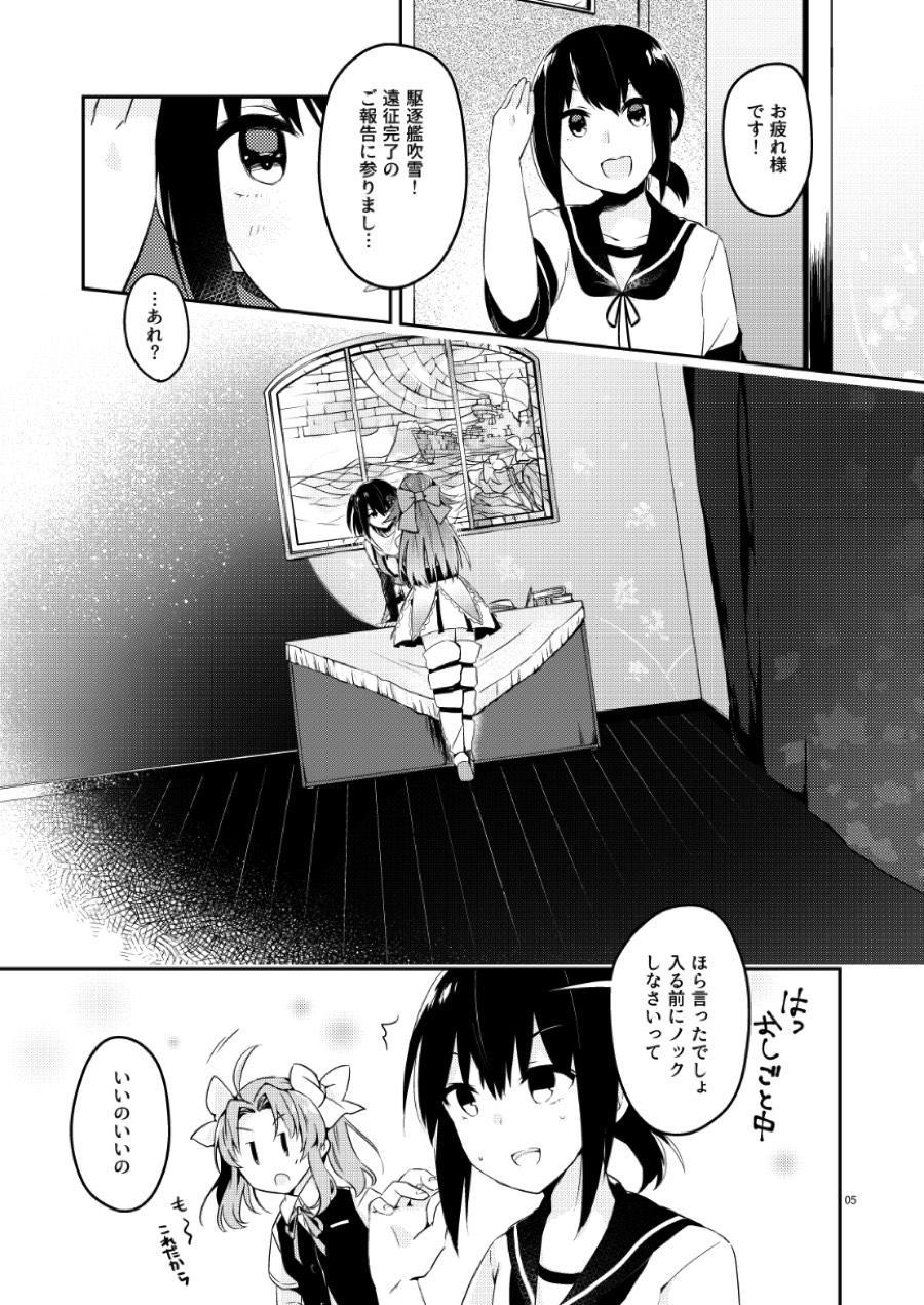 Three Some TOP SECRET - Kantai collection Blow Jobs Porn - Page 4