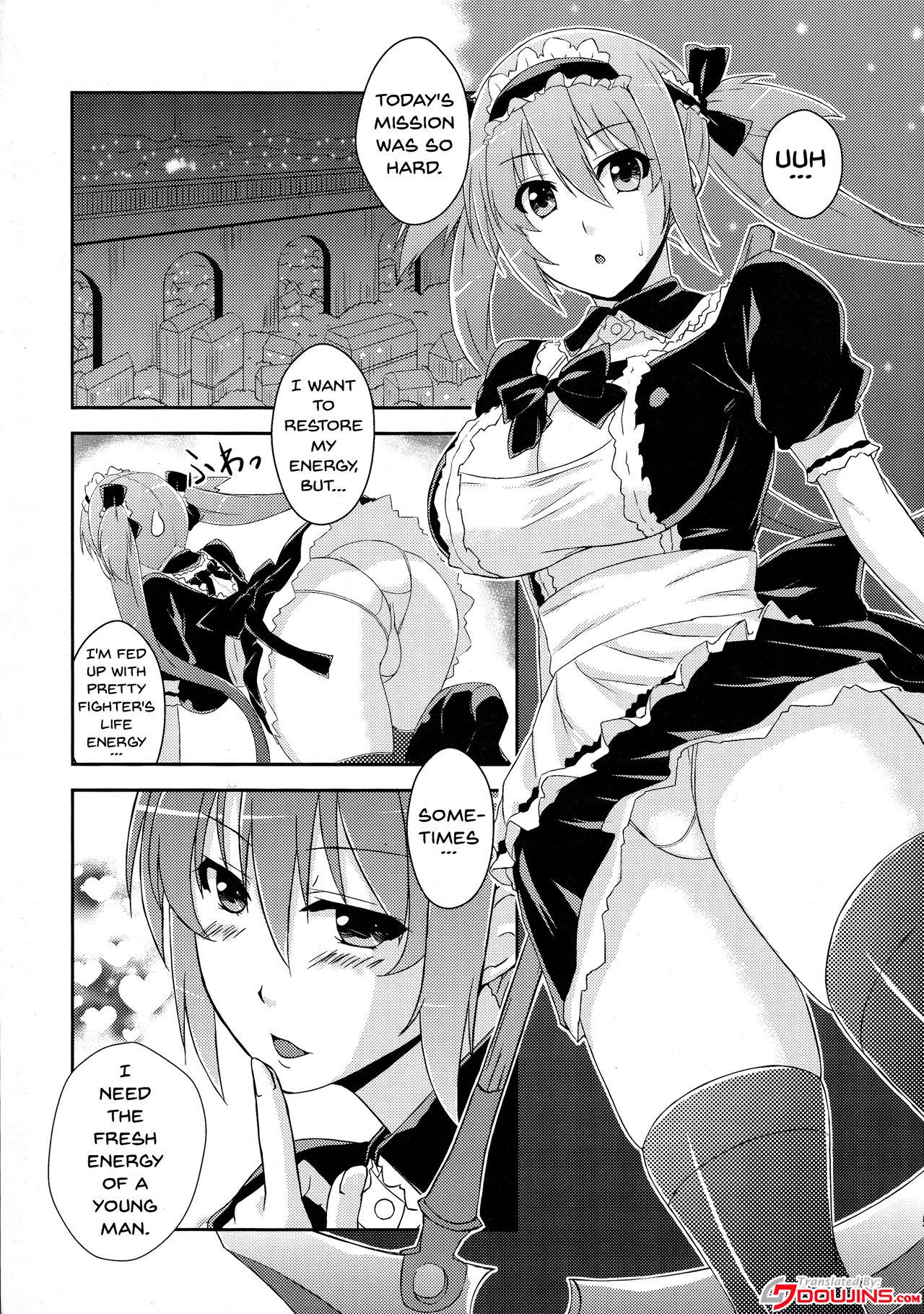 Stockings Queen's Usuihon - Queens blade Vintage - Page 3
