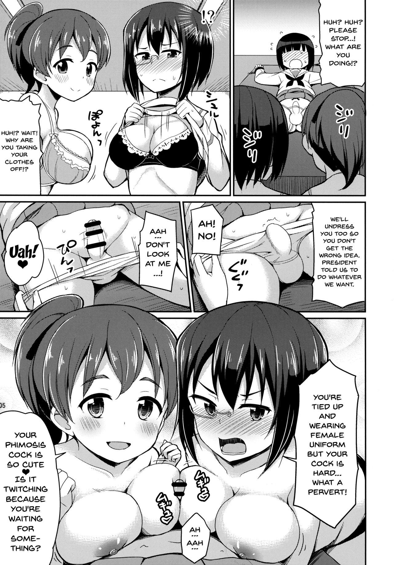 Gay Blackhair Sennyuu Shippai! Ooarai Joshi Seitokai - Girls und panzer Livecam - Page 4