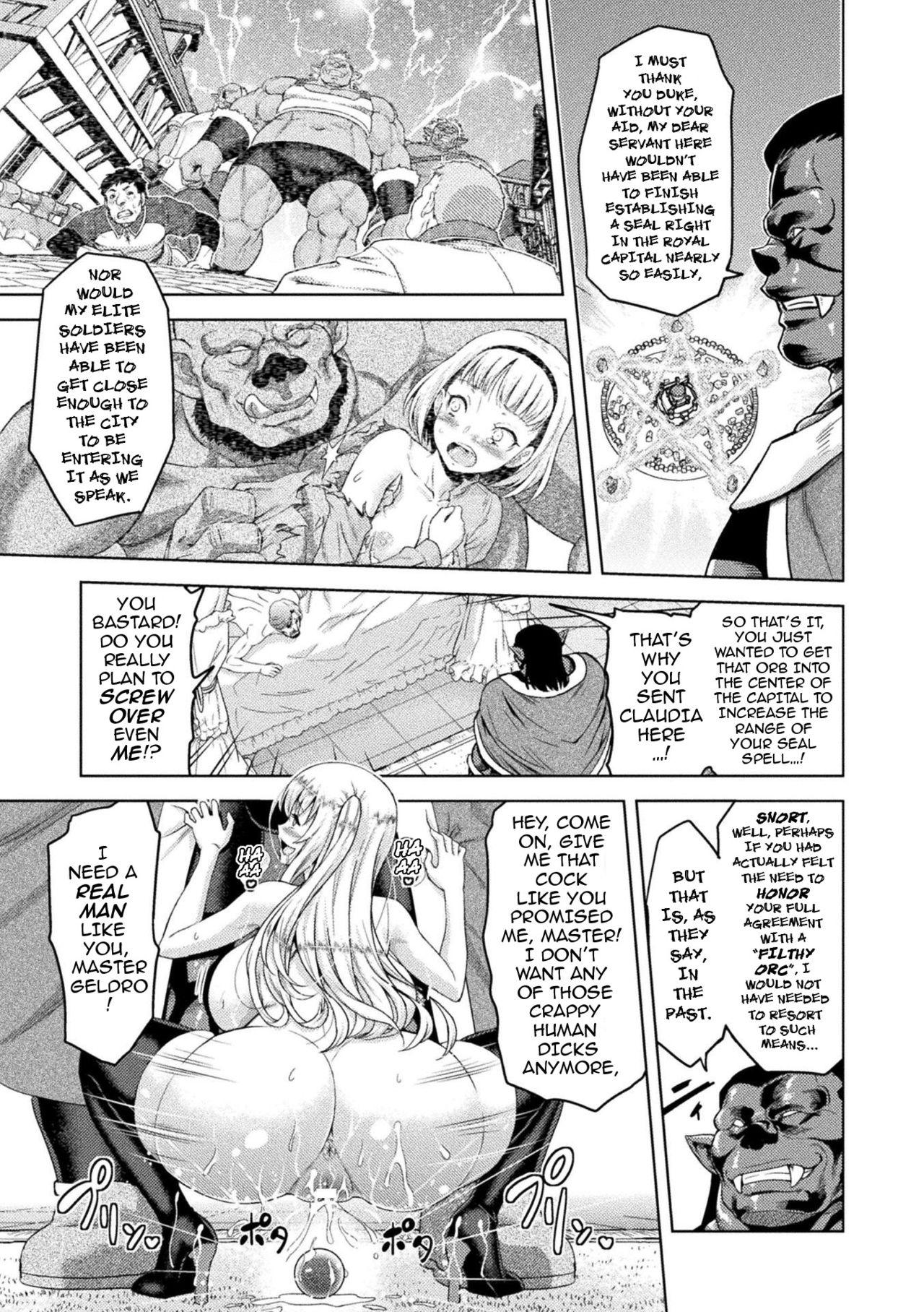 [Yamada Gogogo] Erona ~Orc no Inmon ni Okasareta Onna Kishi no Matsuro~ | Erona ~The Fall of a Beautiful Knight Cursed with the Lewd Mark of an Orc~ Ch. 1-5 [English] {darknight} 93