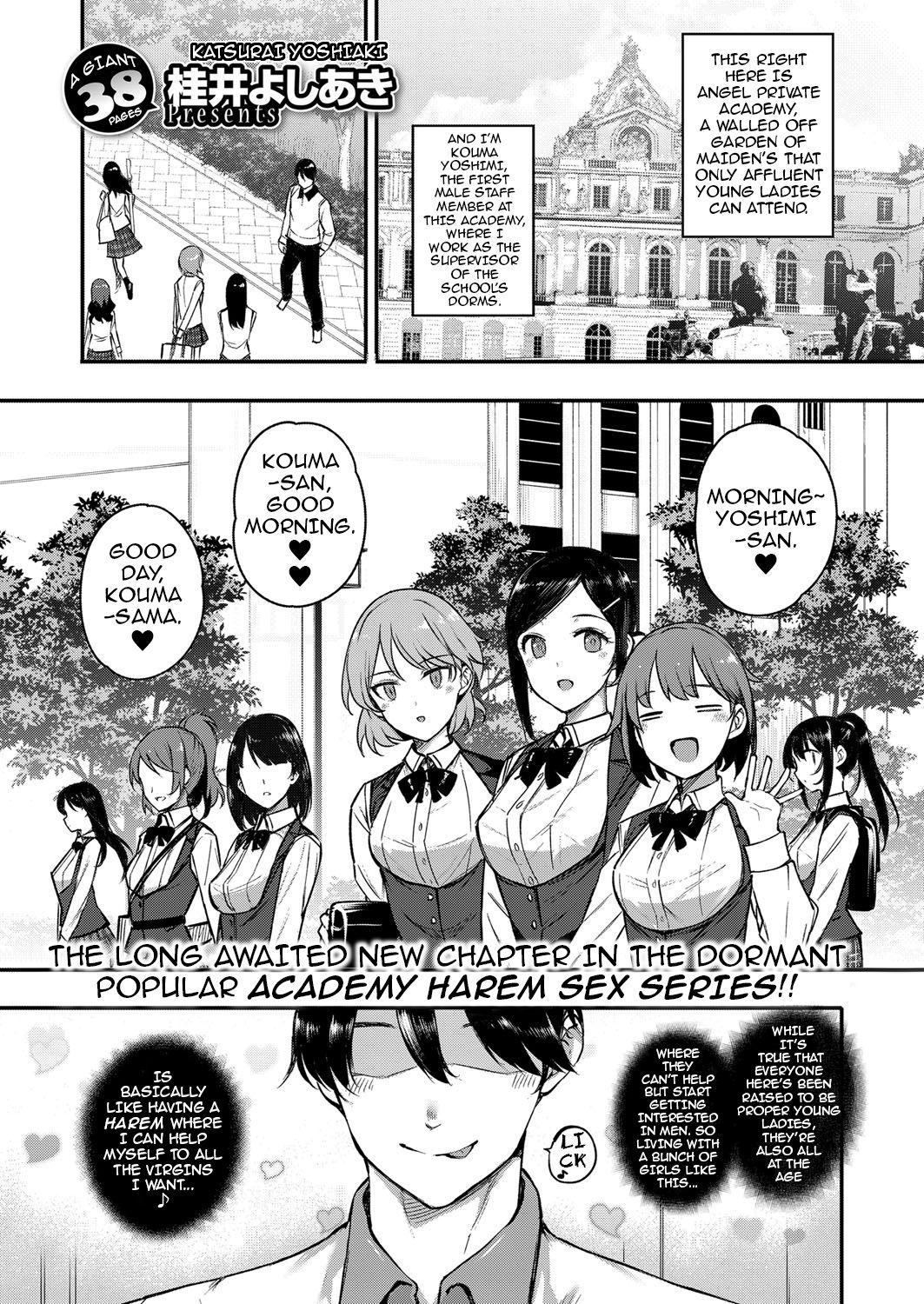 Fuck Hard Amatsuka Gakuen no Ryoukan Seikatsu | Angel Academy's Hardcore Dorm Sex Life 3.5-5 Suckingdick - Page 10