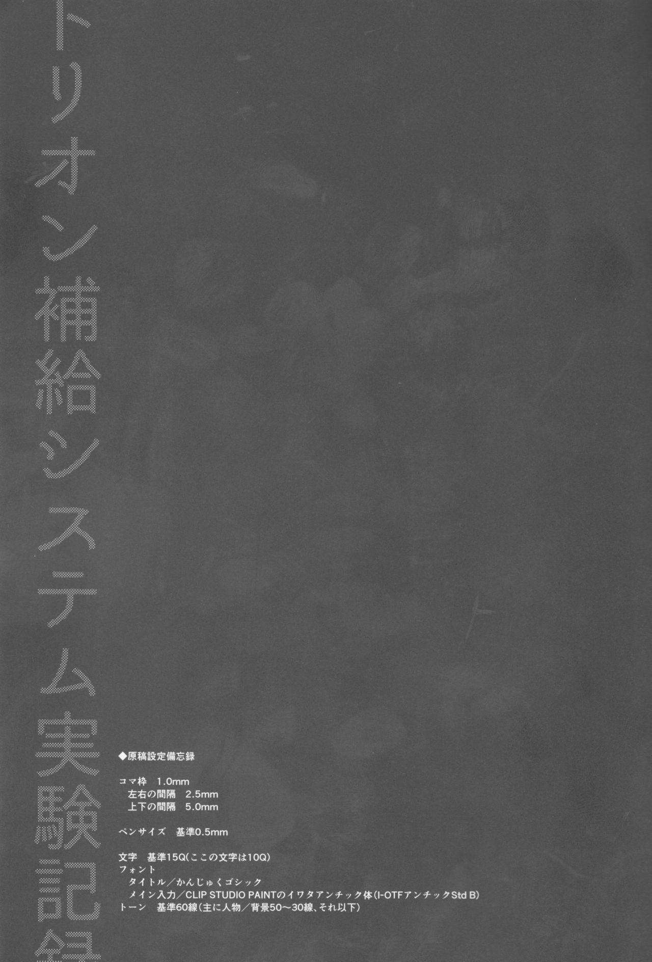 Trion Hokyuu System Jikken Kiroku 19