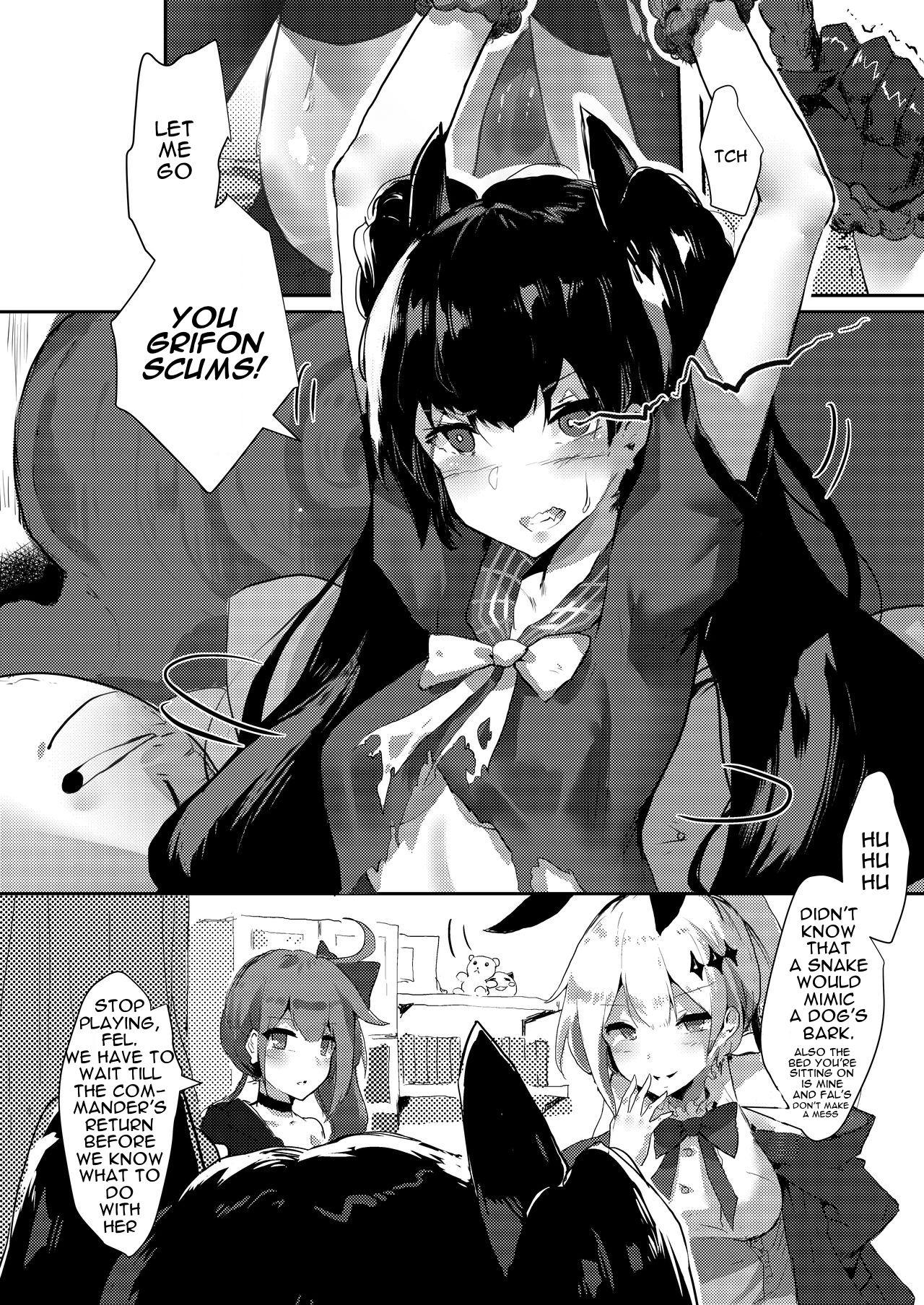 Masseuse 鐵血人型擴編中 SF Dummy Linking - Girls frontline Groping - Page 4