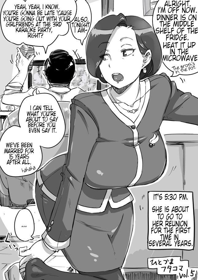 Best Blowjobs Ever [Haitukun] Hitozuma Futakoma - One Married Woman and Two Panels Page 01-37 [English][N04h+InsanePraetor+4chanH] Natural Boobs - Page 9