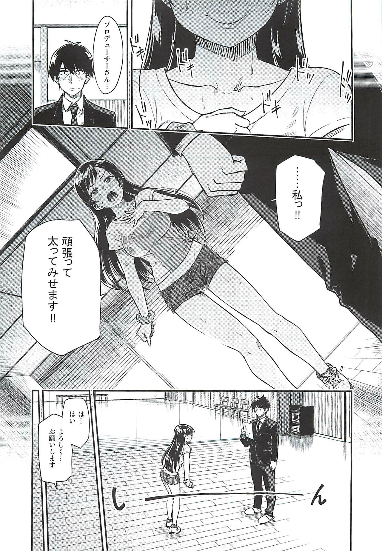 Bisex Nitta-san Taijuu o Fuyasite Kudasai. - The idolmaster Anus - Page 6