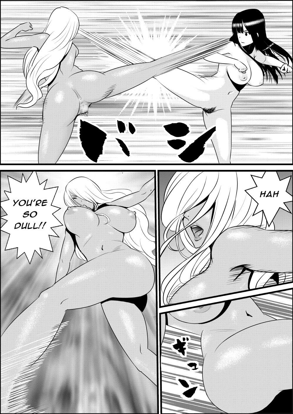 Zenra de Battle Manga | Naked Battle Manga 8