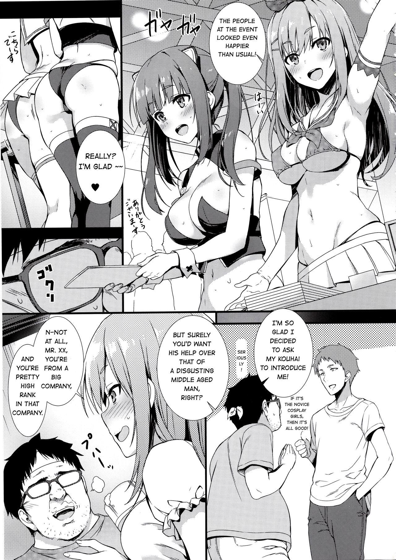 Gay Orgy CosPako! | Cosplay Girl! - Original Black Thugs - Page 4