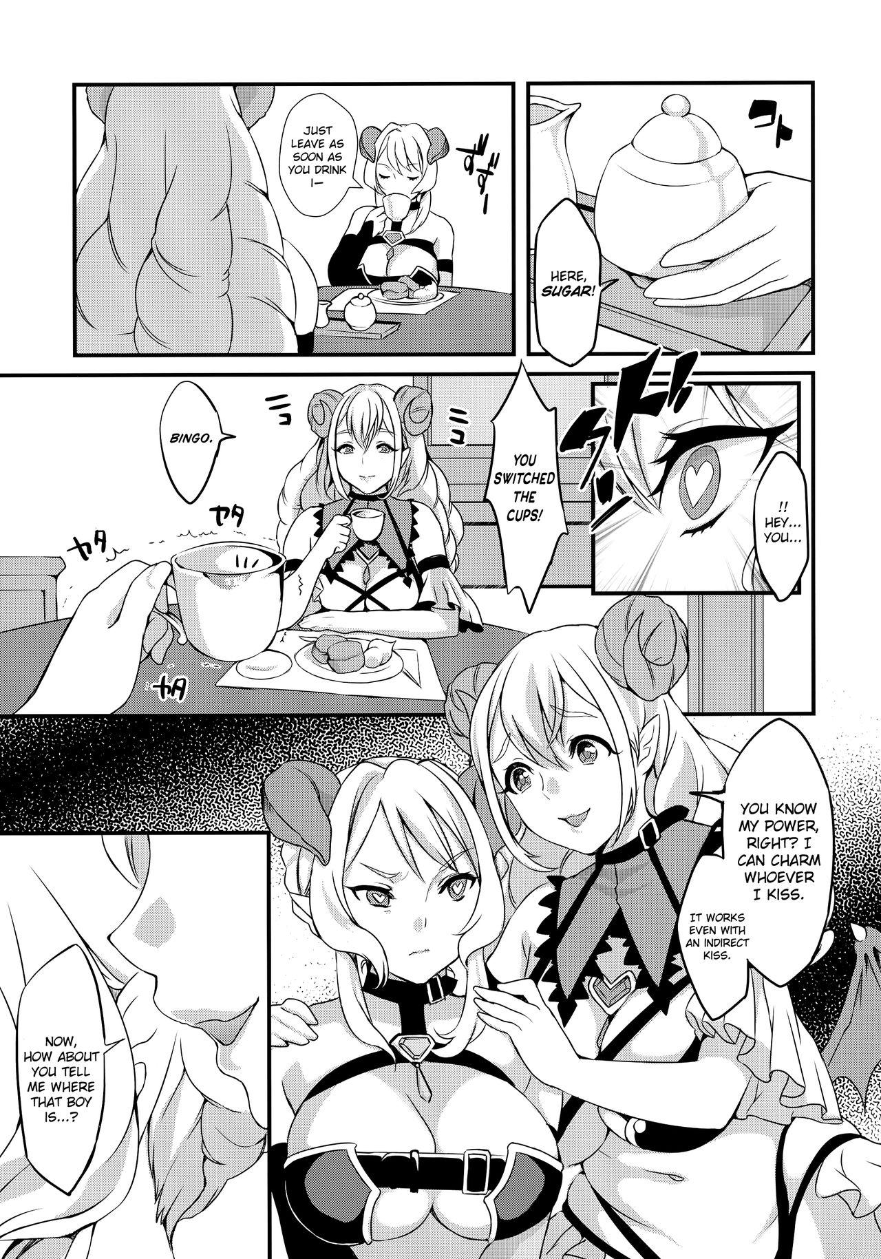 Peeing Inmakon no Nie II | A Sacrifice to a Succubus's Dick II - Original Sislovesme - Page 4