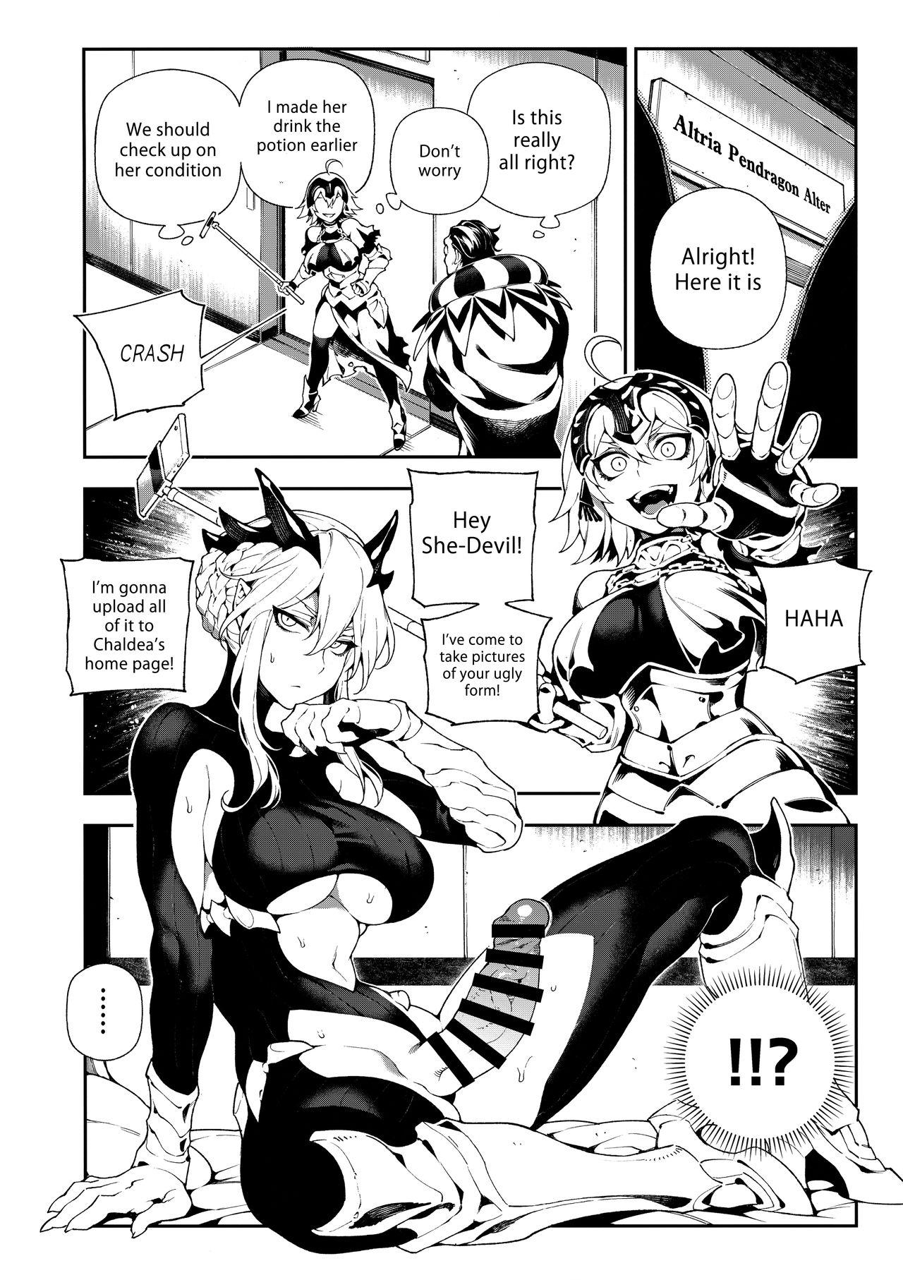 Doggy Style CHALDEA MANIA - Jeanne Alter - Fate grand order Petite Girl Porn - Page 5