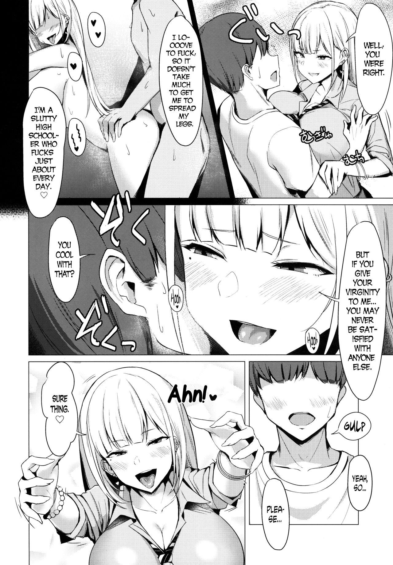 Big breasts Ecchi na Gal JK to Yacchau Yatsu. | Fucking A Naughty High School Gyaru. - Original Atm - Page 4