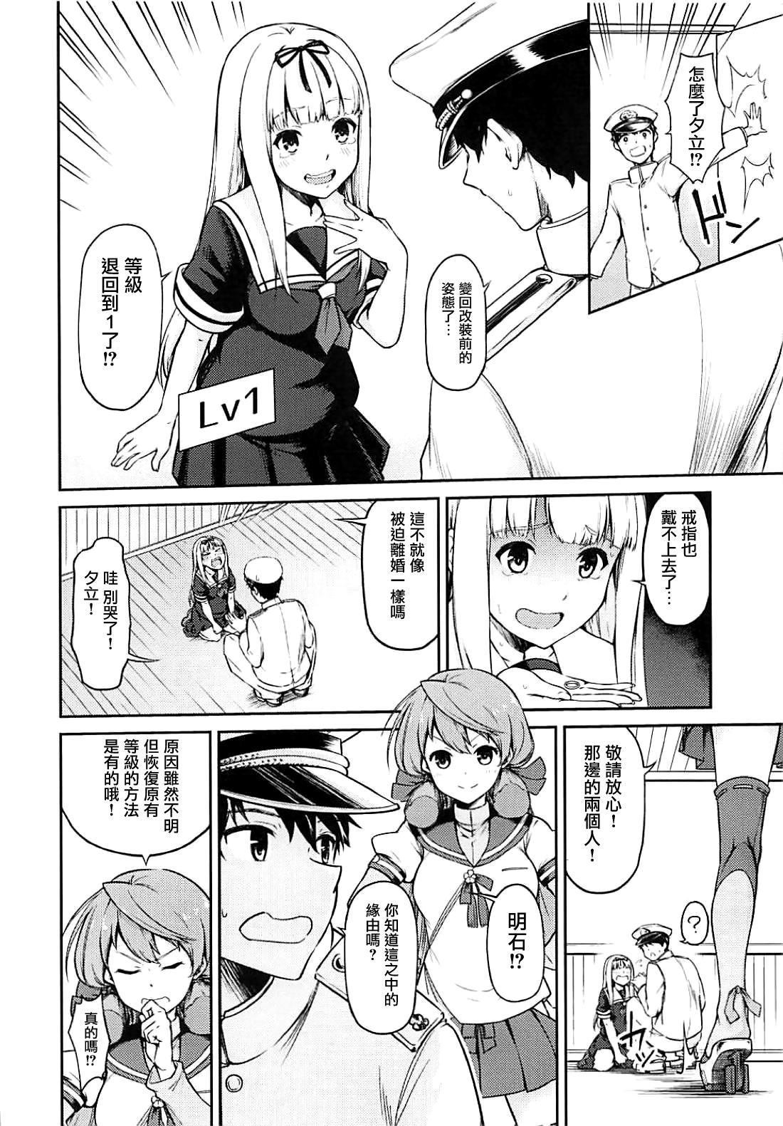 Huge Ass Yuudachi ni 100-kai xxx - Kantai collection Police - Page 3