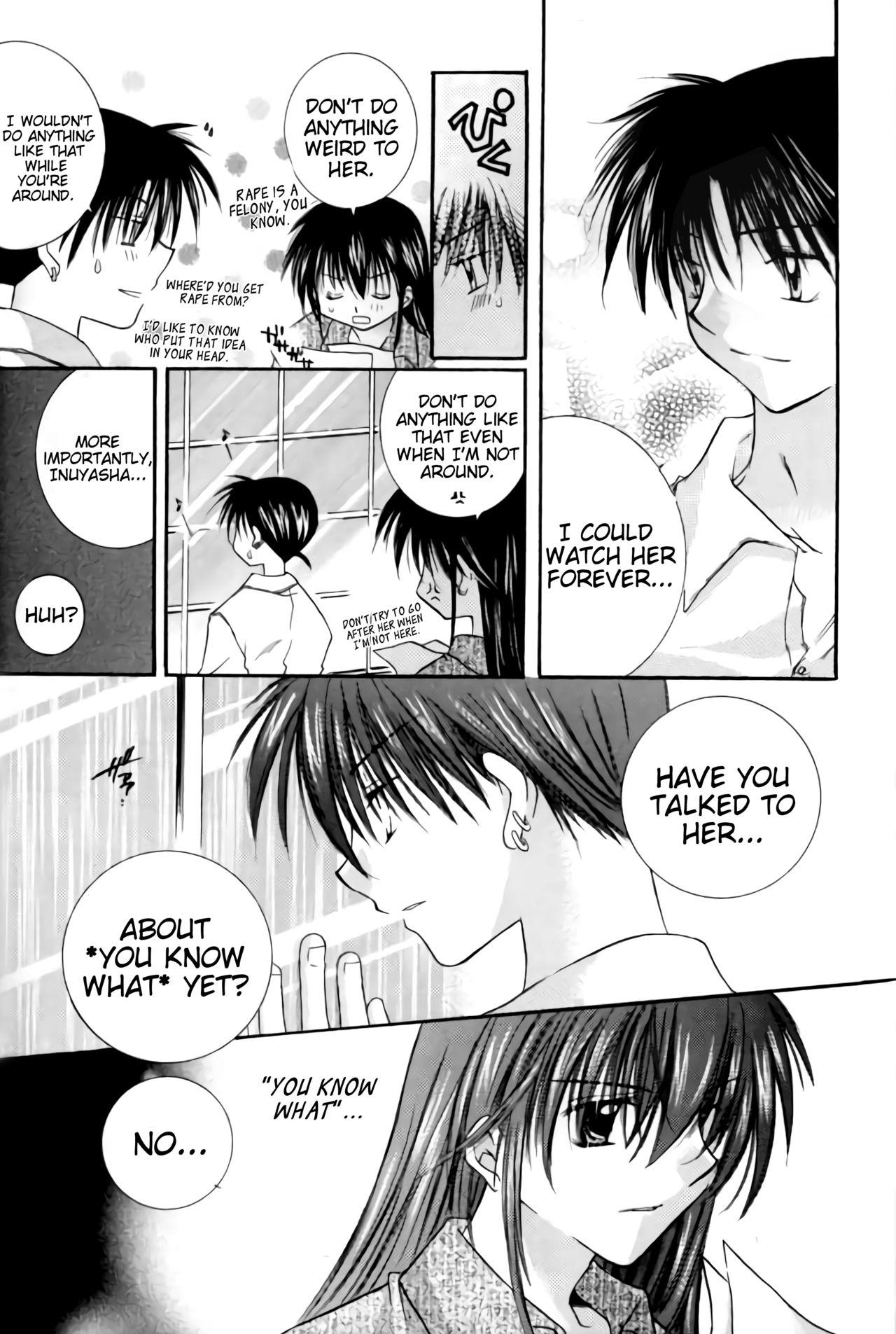 Gay Gloryhole Tobikiri no Himitsu 1 | The troubling secret 1 - Inuyasha Girlfriends - Page 12